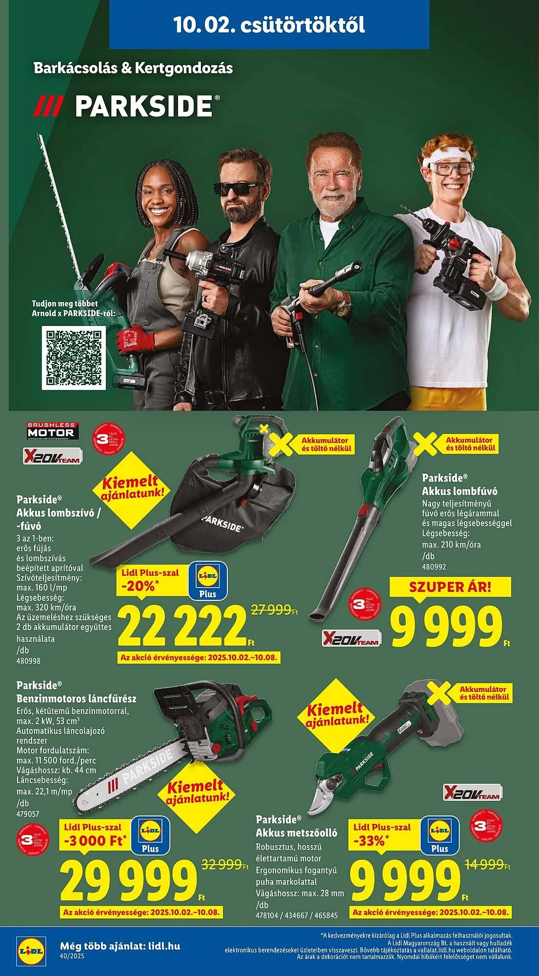 Katalógus Lidl akciós újság október 2.-tól október 8.-ig 2025. - Oldal 10