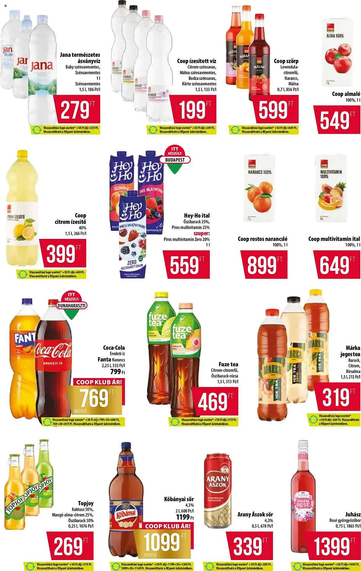 Katalógus Coop akciós újság április 9.-tól április 15.-ig 2026. - Oldal 9