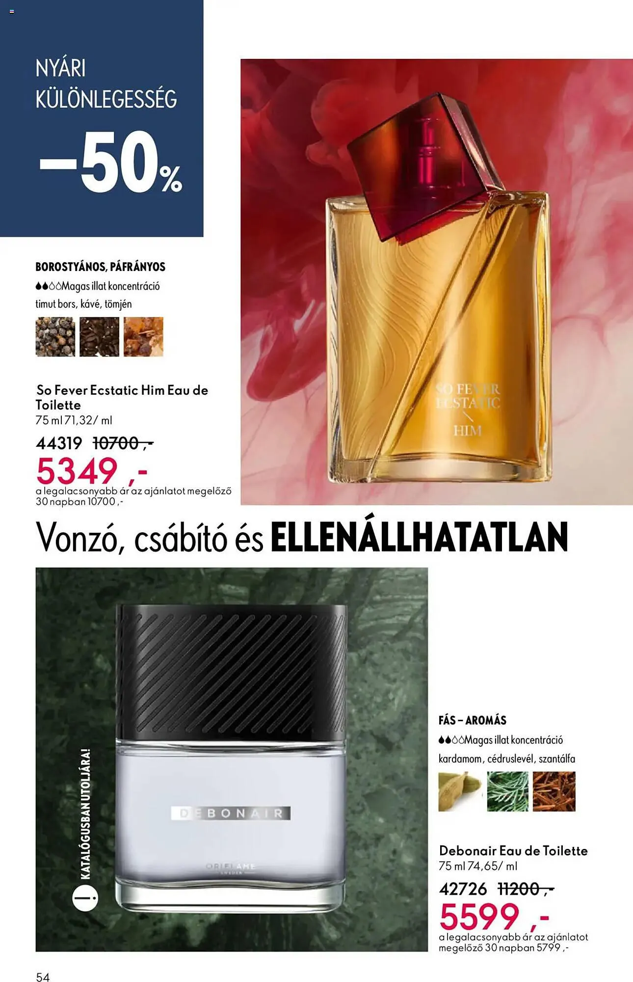 Katalógus Oriflame akciós újság június 15.-tól július 5.-ig 2025. - Oldal 54