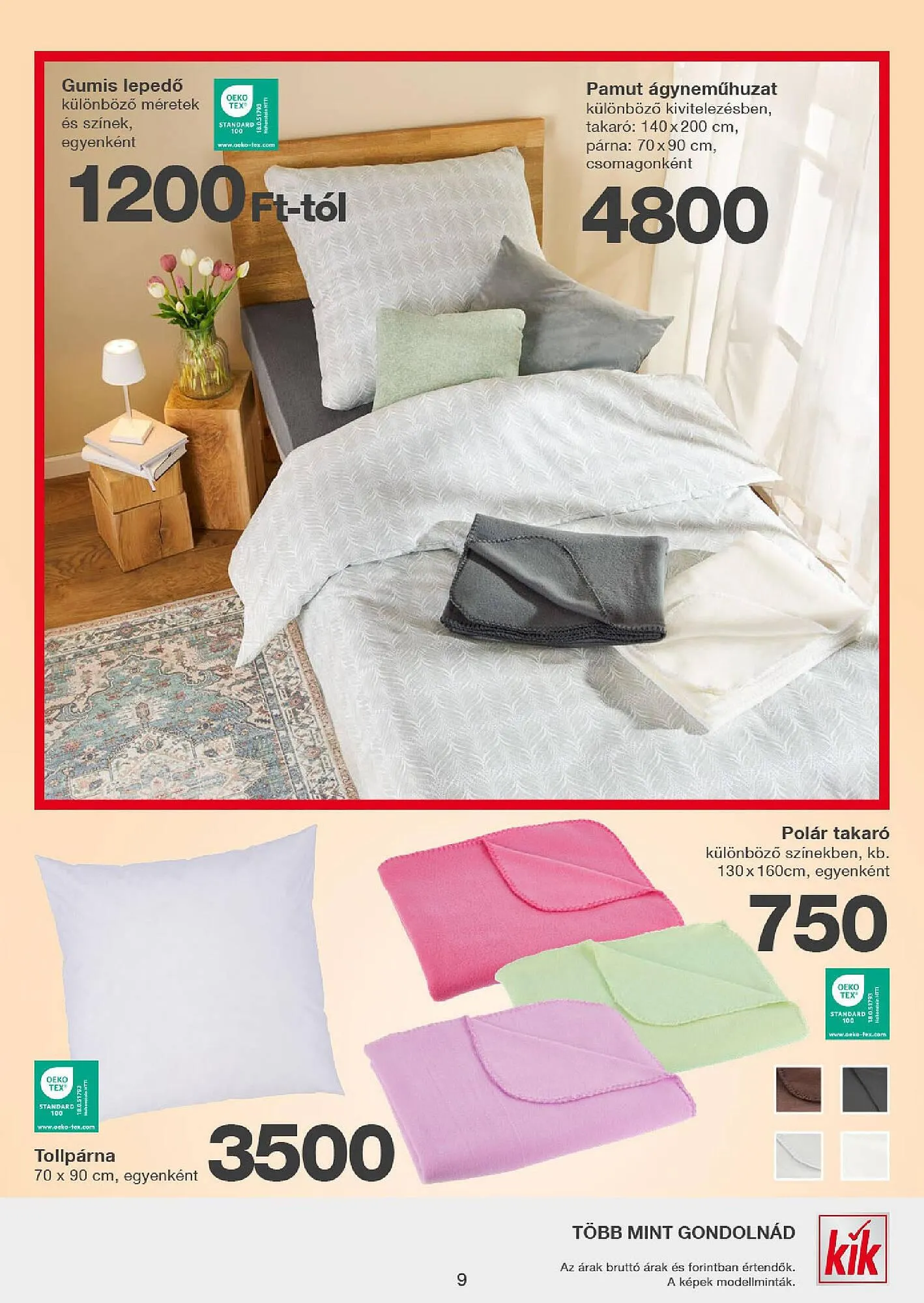 Katalógus Kik akciós újság március 7.-tól március 16.-ig 2025. - Oldal 9