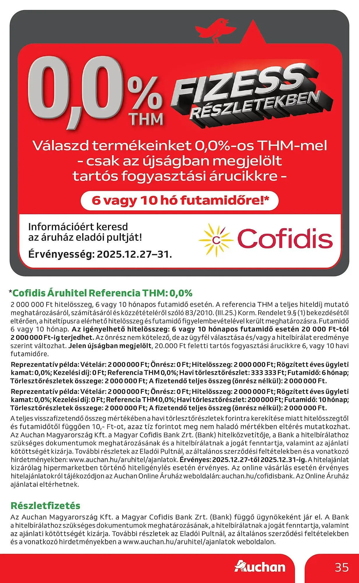 Katalógus Auchan akciós újság december 27.-tól december 31.-ig 2025. - Oldal 35