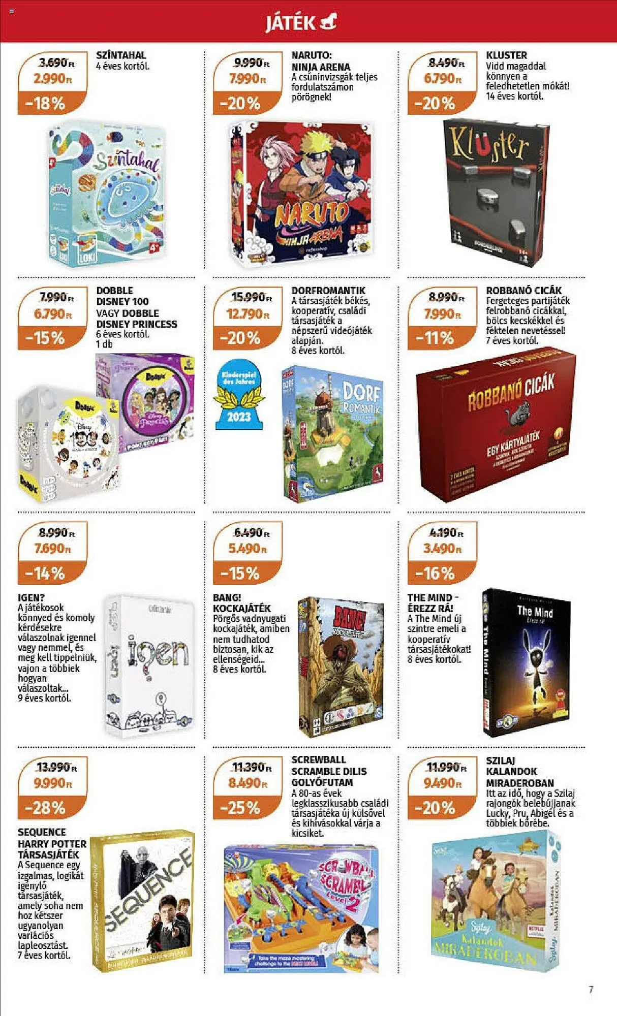 Katalógus Müller akciós újság november 27.-tól december 10.-ig 2023. - Oldal 7