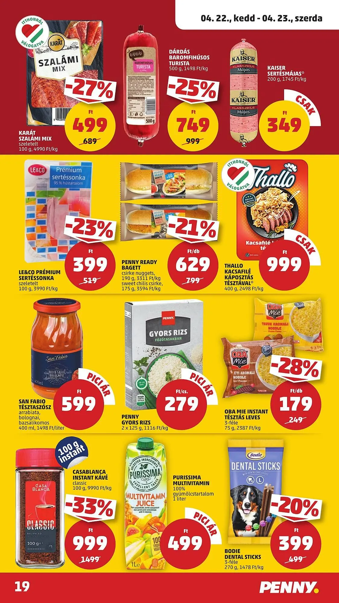 Katalógus PENNY akciós újság április 16.-tól április 23.-ig 2025. - Oldal 23