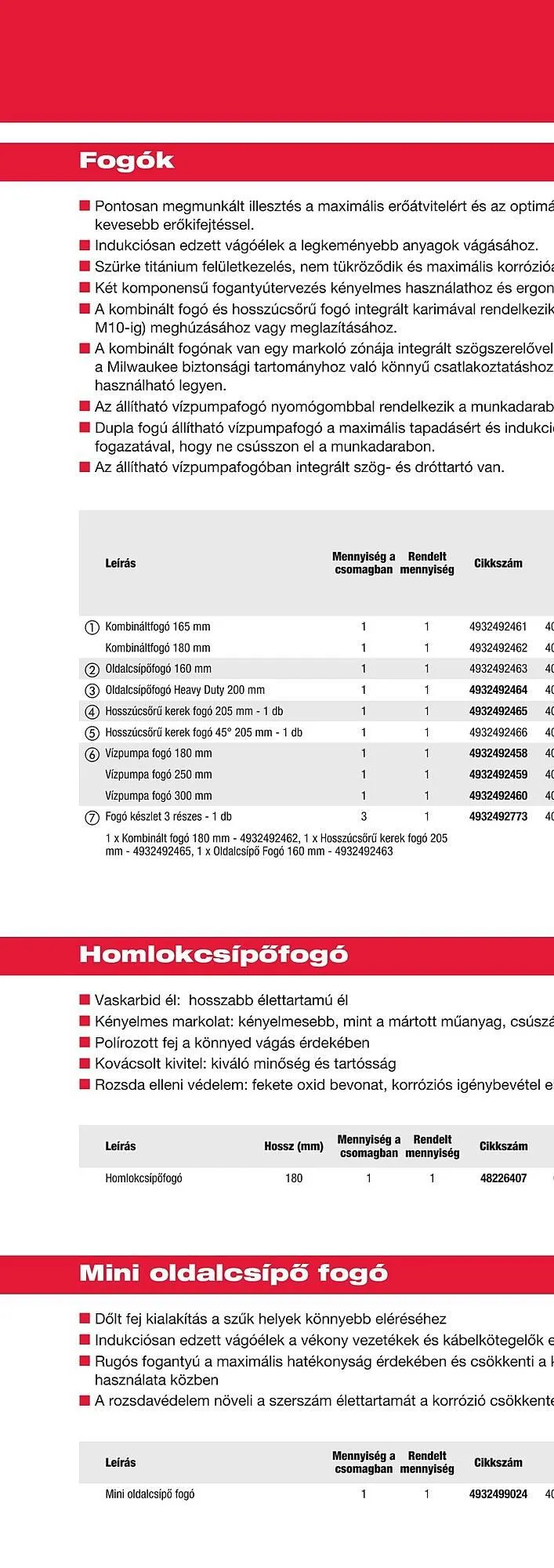 Katalógus Milwaukee akciós újság szeptember 16.-tól december 31.-ig 2025. - Oldal 472