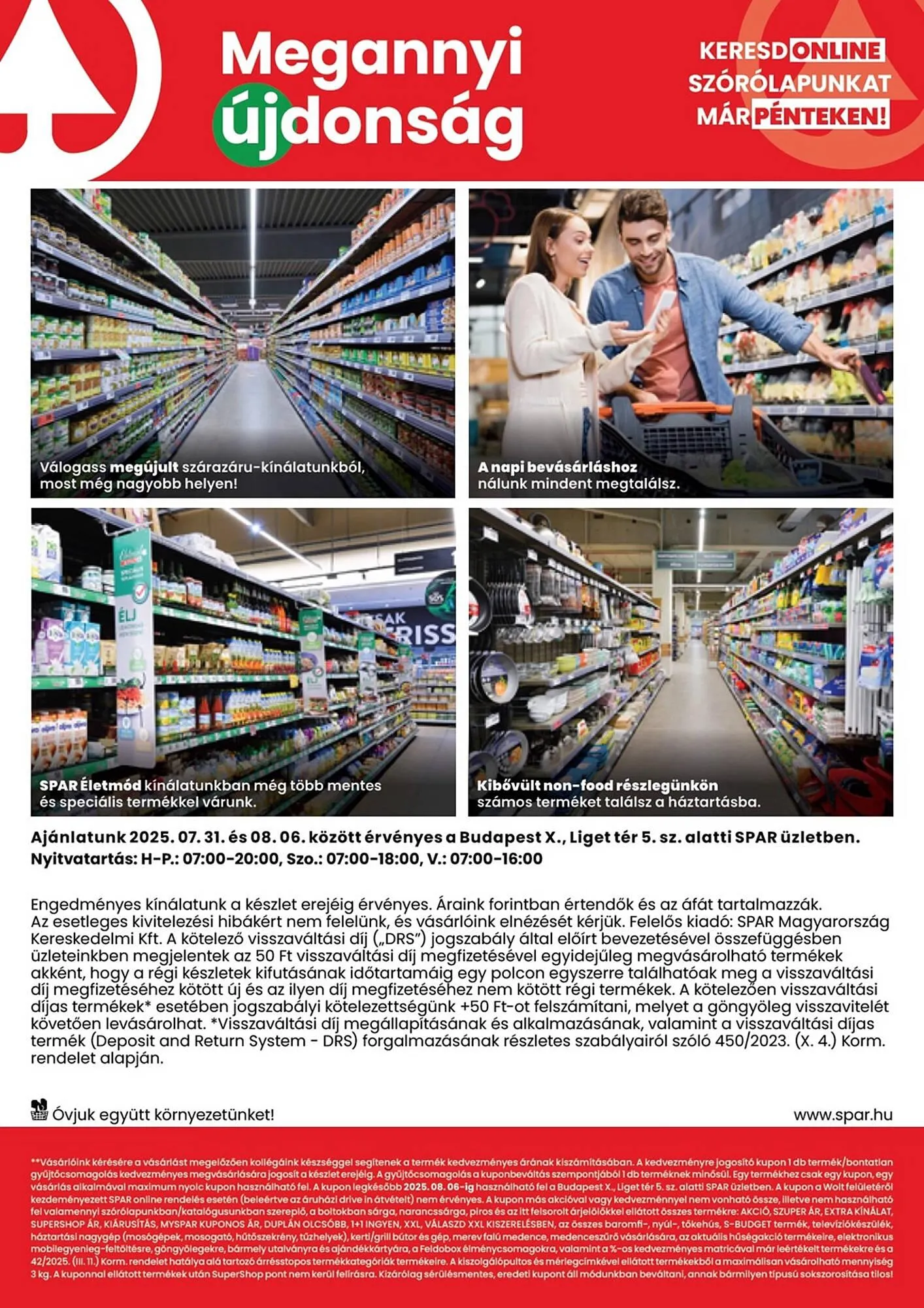 Katalógus Spar akciós újság július 31.-tól augusztus 6.-ig 2025. - Oldal 2