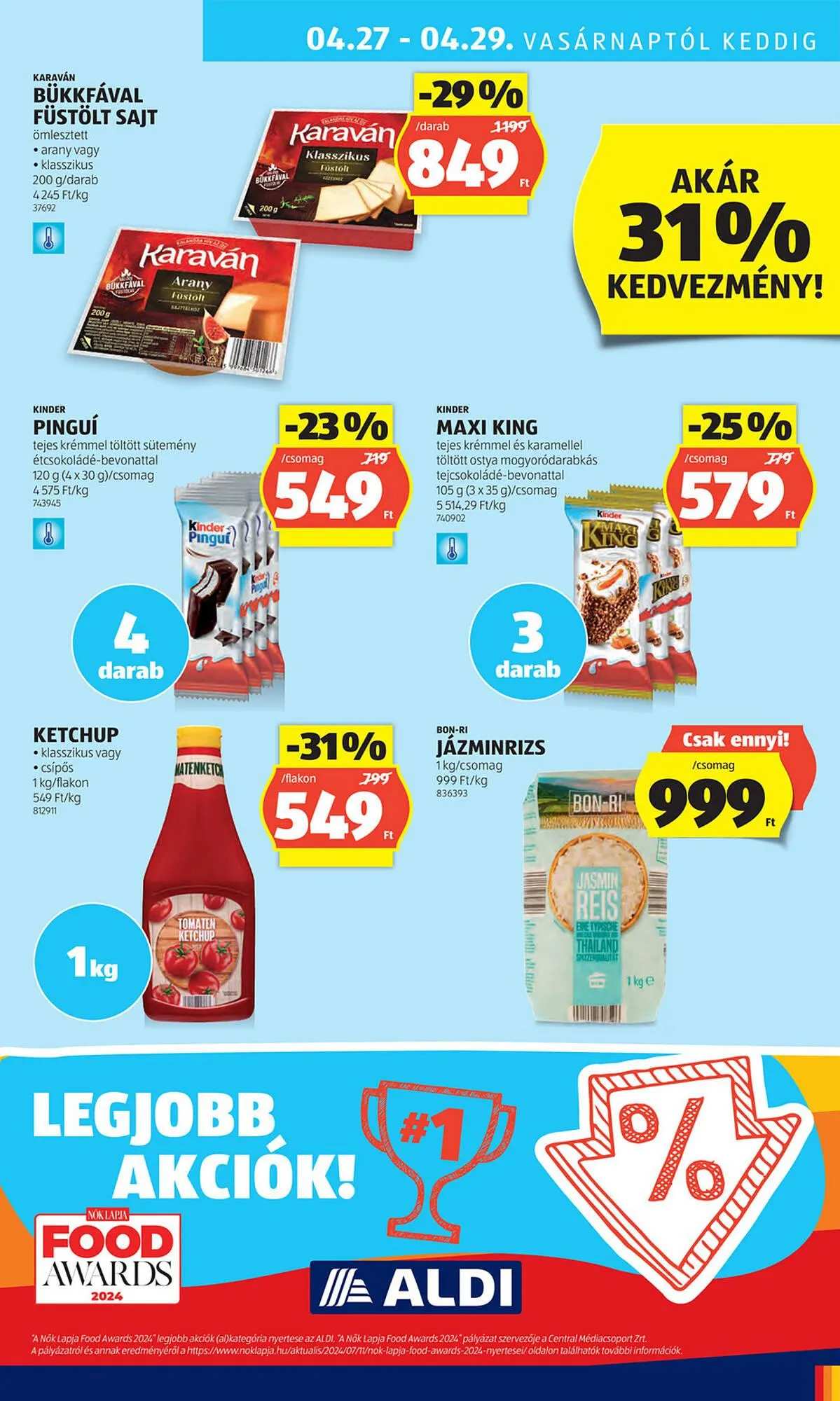 Katalógus ALDI akciós újság április 24.-tól április 29.-ig 2025. - Oldal 31