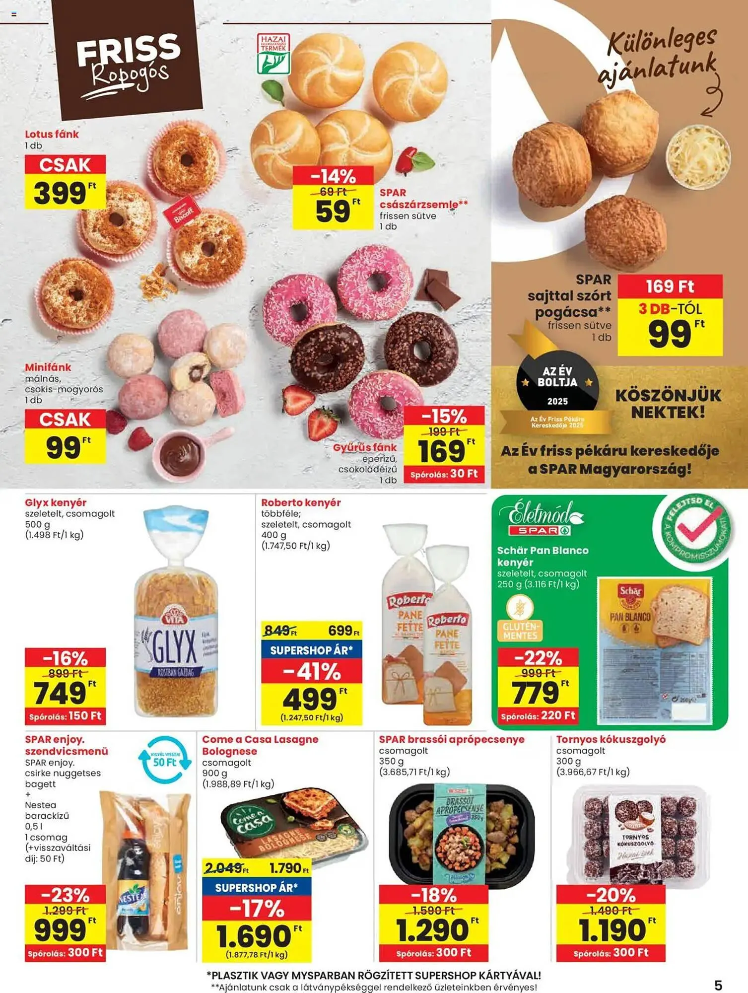 Katalógus Spar akciós újság szeptember 4.-tól szeptember 10.-ig 2025. - Oldal 5