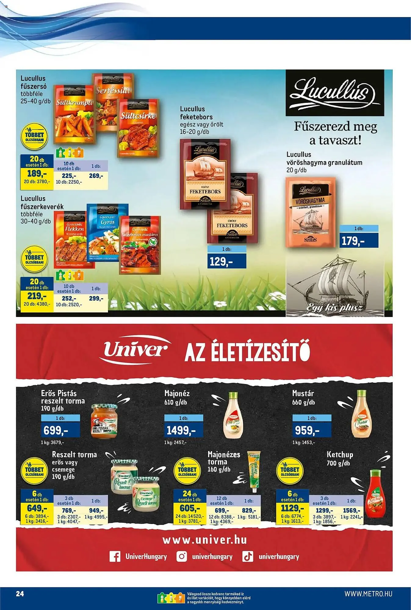 Katalógus Metro akciós újság március 16.-tól április 4.-ig 2026. - Oldal 24