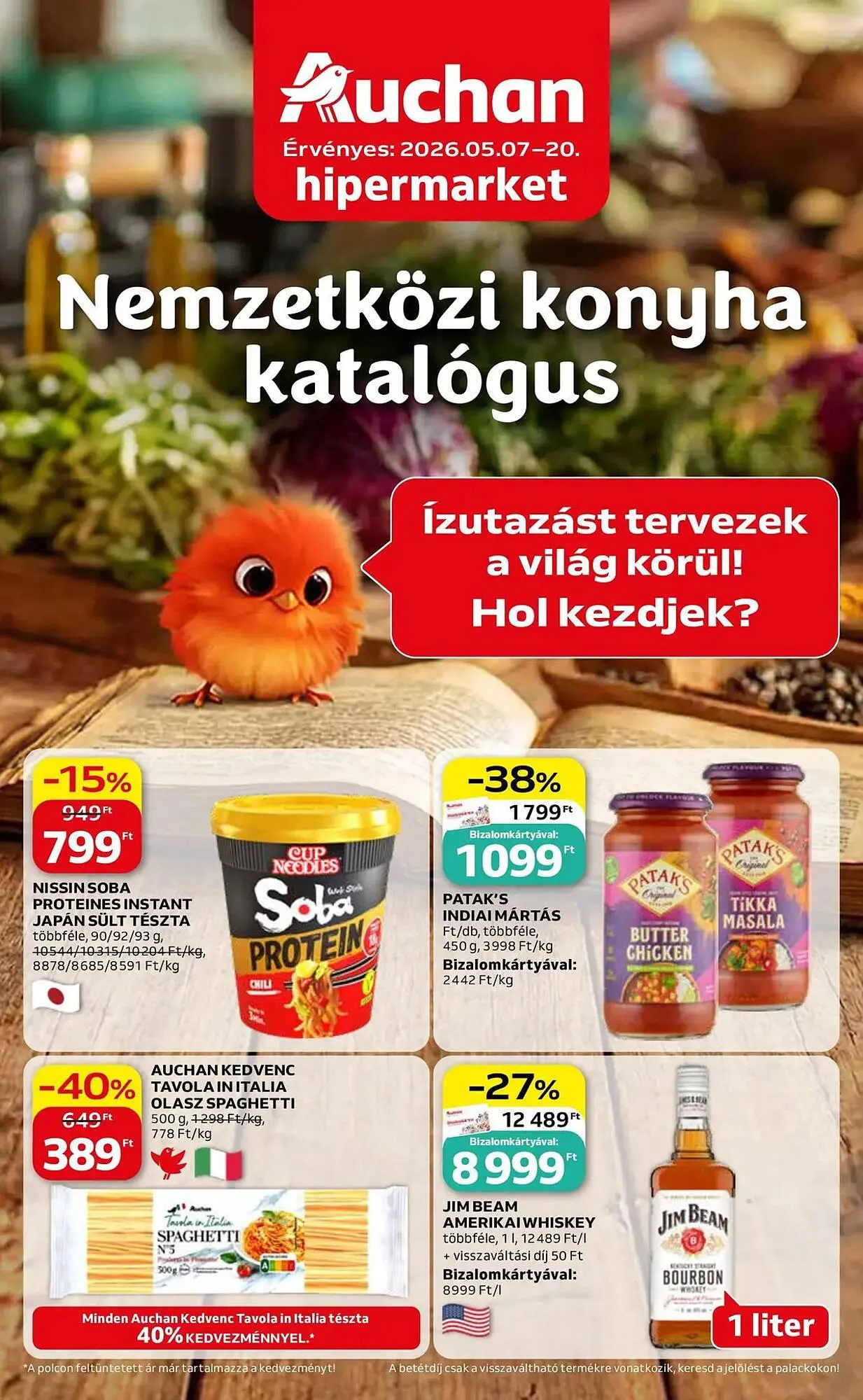 Katalógus Auchan akciós újság május 7.-tól május 20.-ig 2026. - Oldal 1