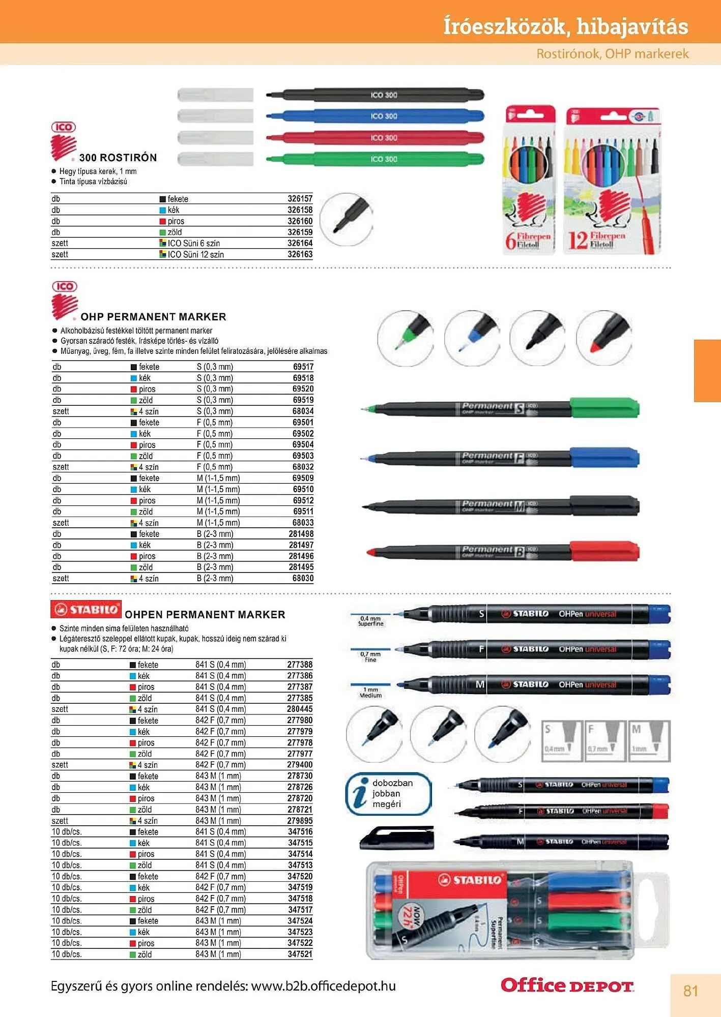 Katalógus Office Depot akciós újság május 9.-tól december 31.-ig 2026. - Oldal 81