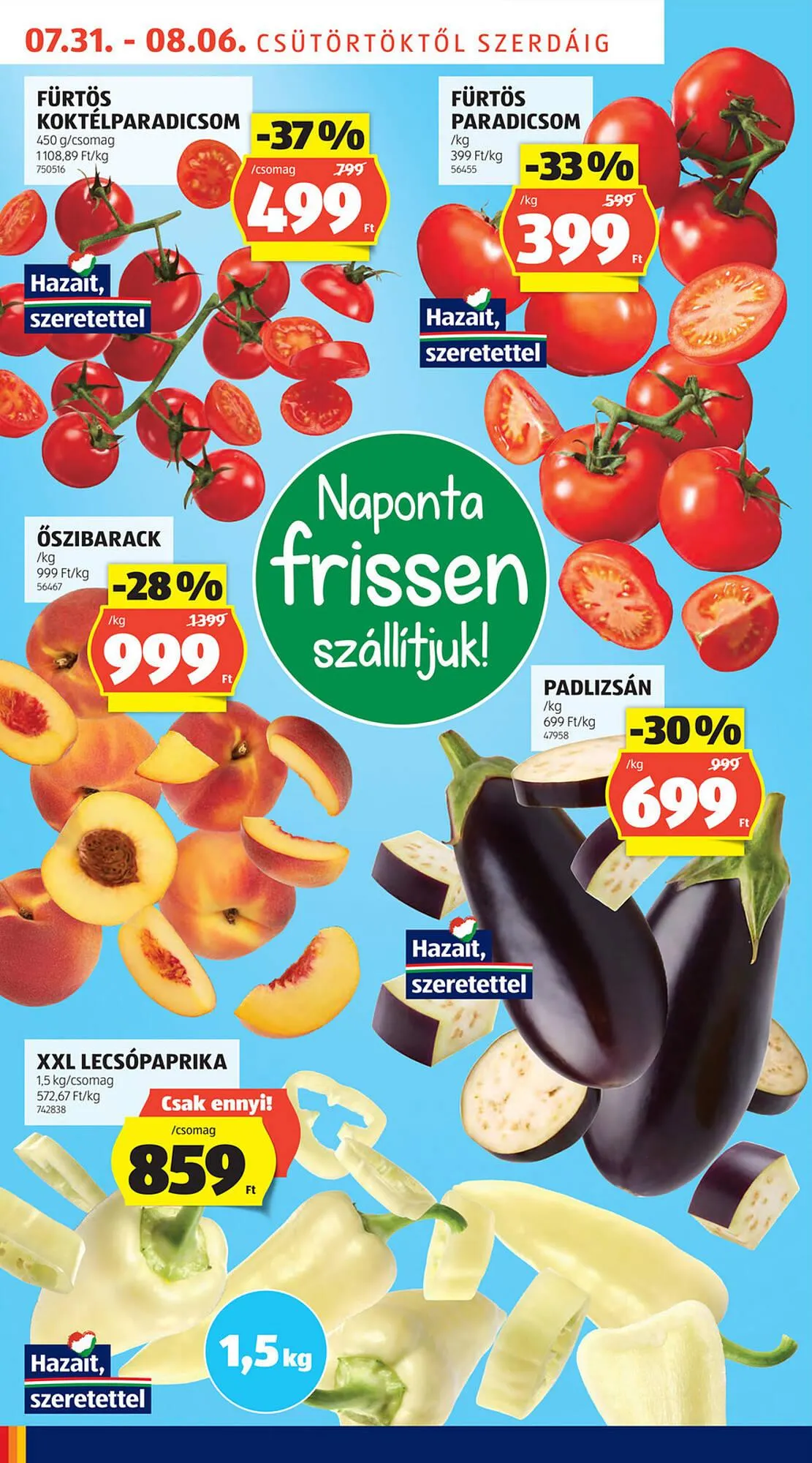 Katalógus ALDI akciós újság július 31.-tól augusztus 6.-ig 2025. - Oldal 6