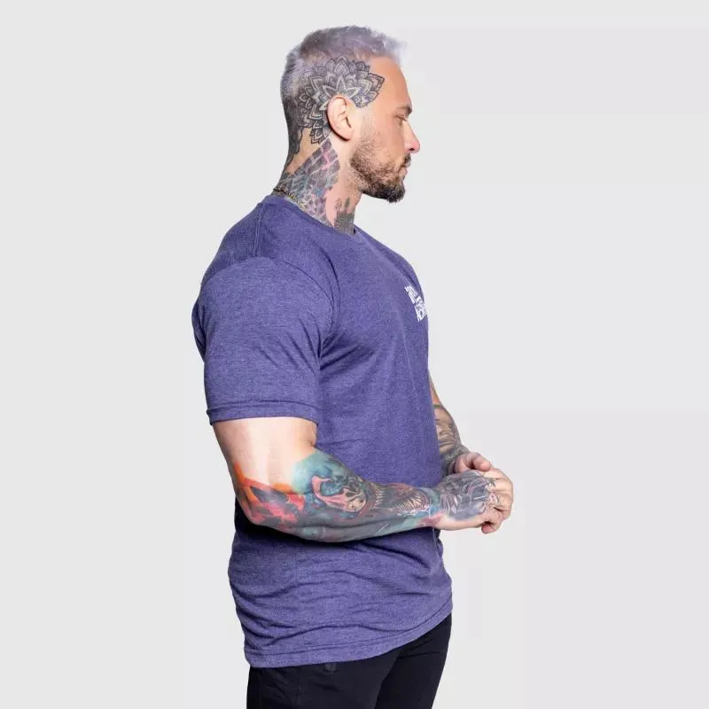 Férfi sportpóló Iron Aesthetics Graffitee, lila