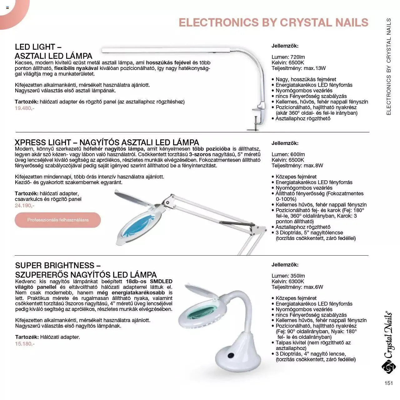 Katalógus Crystal Nails - Nagykatalógus 2023/24 március 6.-tól december 31.-ig 2023. - Oldal 151