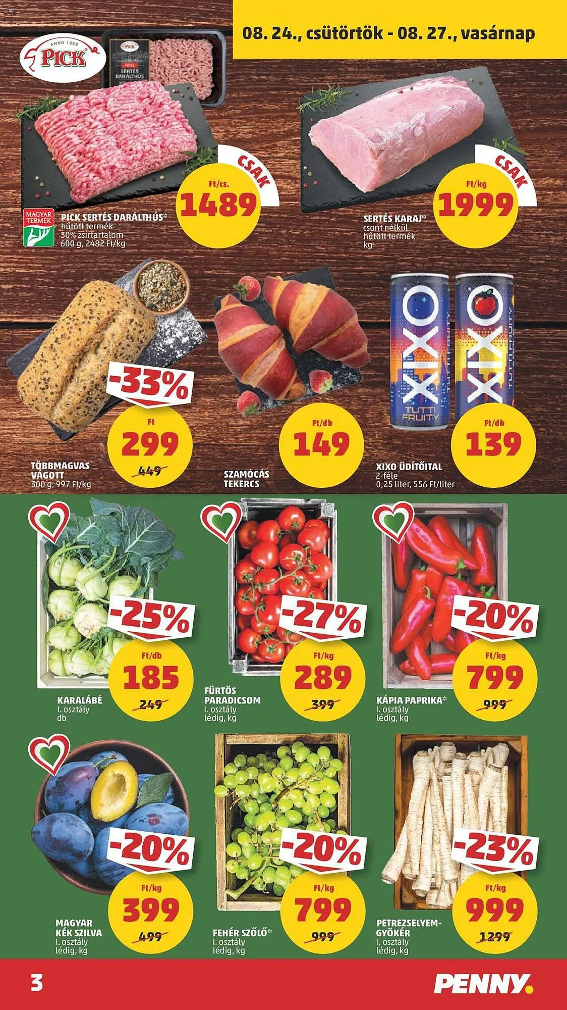 Katalógus PENNY akciós újság augusztus 24.-tól augusztus 30.-ig 2023. - Oldal 3