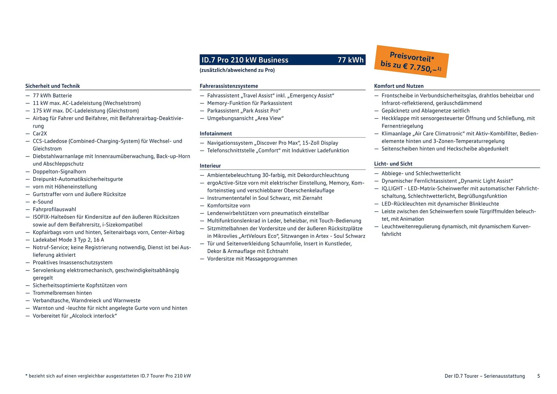 Katalógus Volkswagen ID.7 akciós újság augusztus 11.-tól január 6.-ig 2026. - Oldal 5