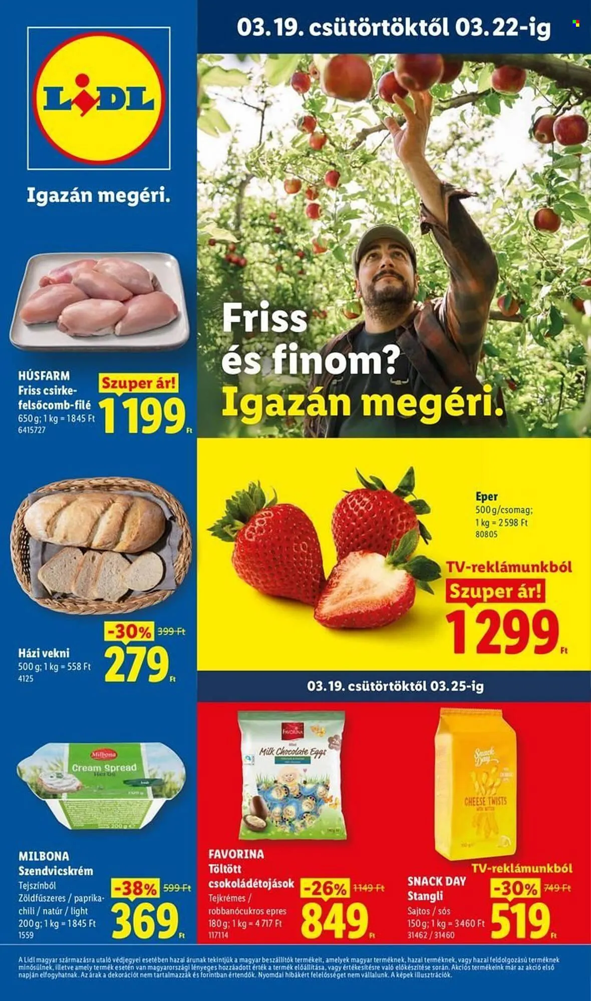 Katalógus Lidl akciós újság március 19.-tól március 25.-ig 2026. - Oldal 1