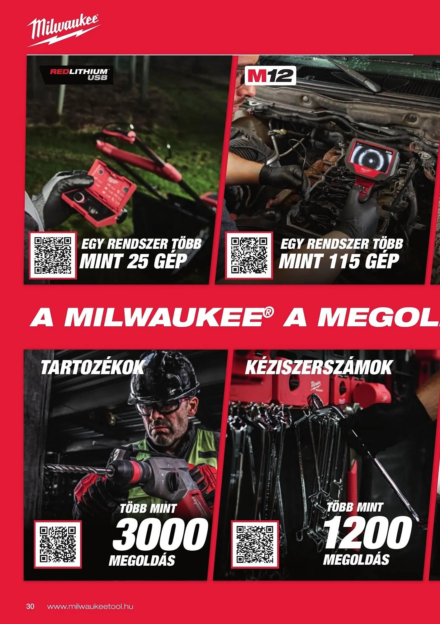 Katalógus Milwaukee akciós újság szeptember 16.-tól december 31.-ig 2025. - Oldal 30