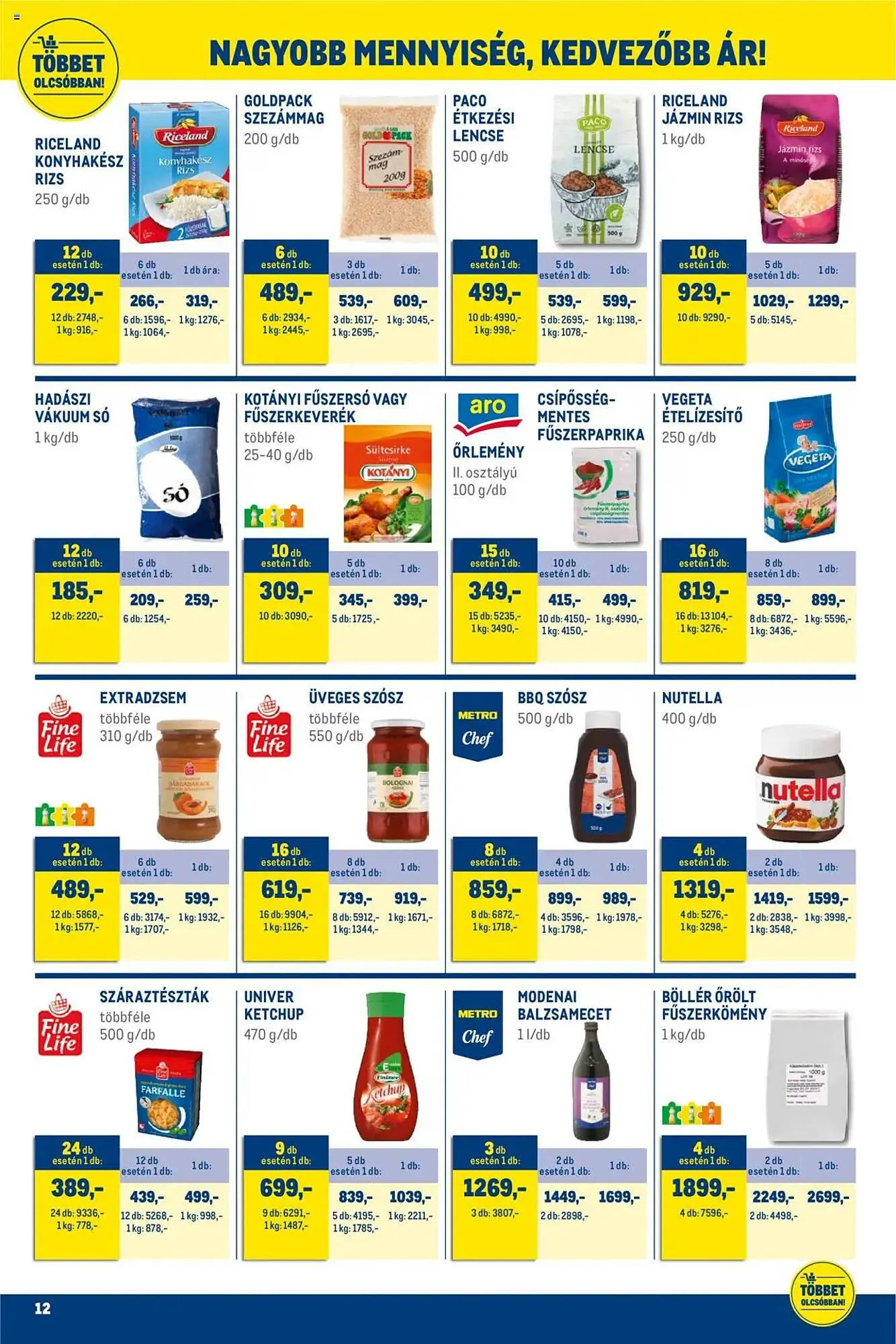 Katalógus Metro akciós újság július 1.-tól július 31.-ig 2025. - Oldal 12