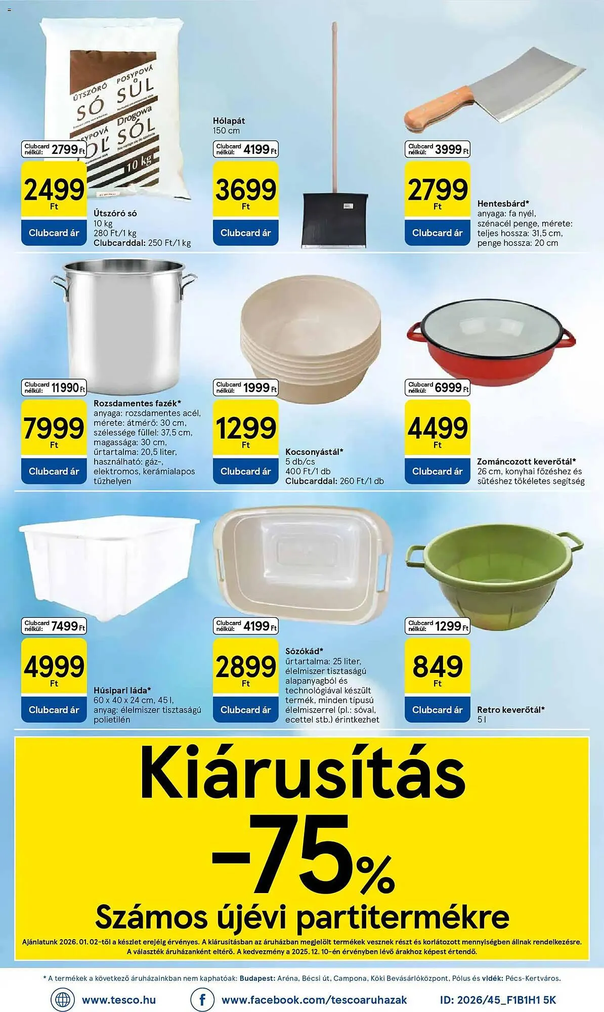 Katalógus Tesco akciós újság január 2.-tól január 7.-ig 2026. - Oldal 34