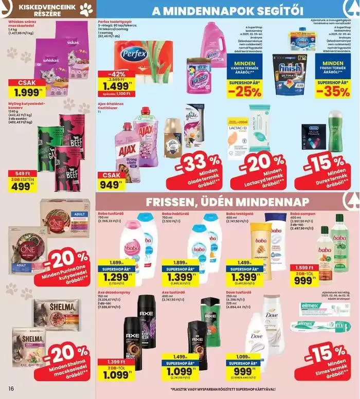 Katalógus Széles választék az ajánlatokból február 6.-tól február 12.-ig 2025. - Oldal 16