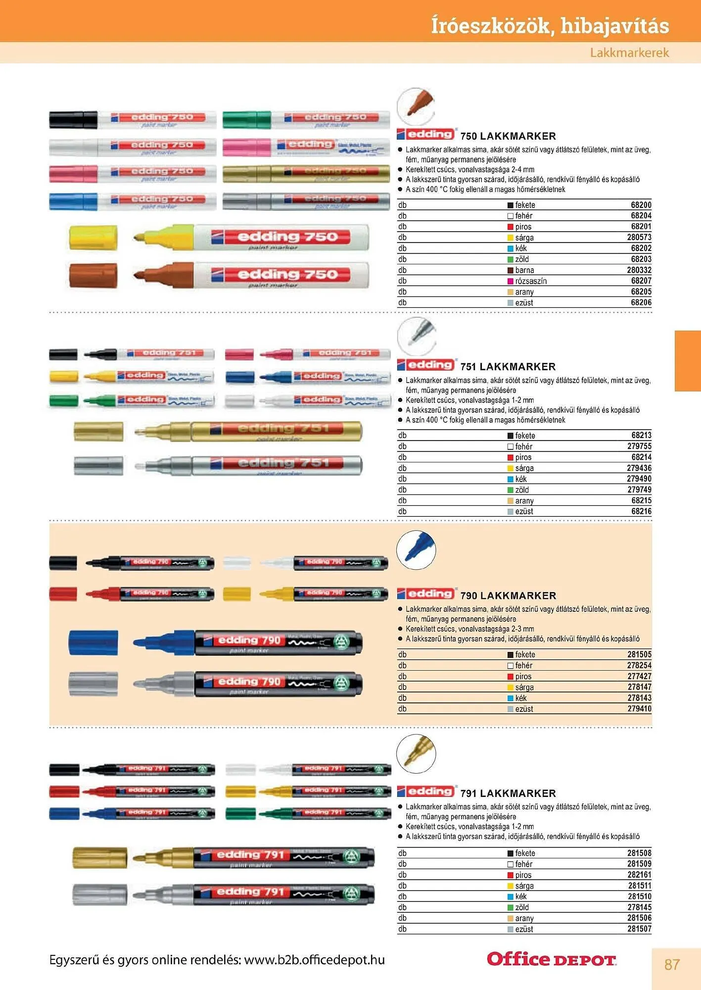 Katalógus Office Depot akciós újság május 9.-tól december 31.-ig 2026. - Oldal 87