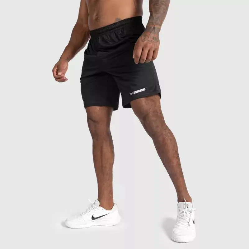 Férfi funkcionális short Iron Aesthetics Regym, fekete