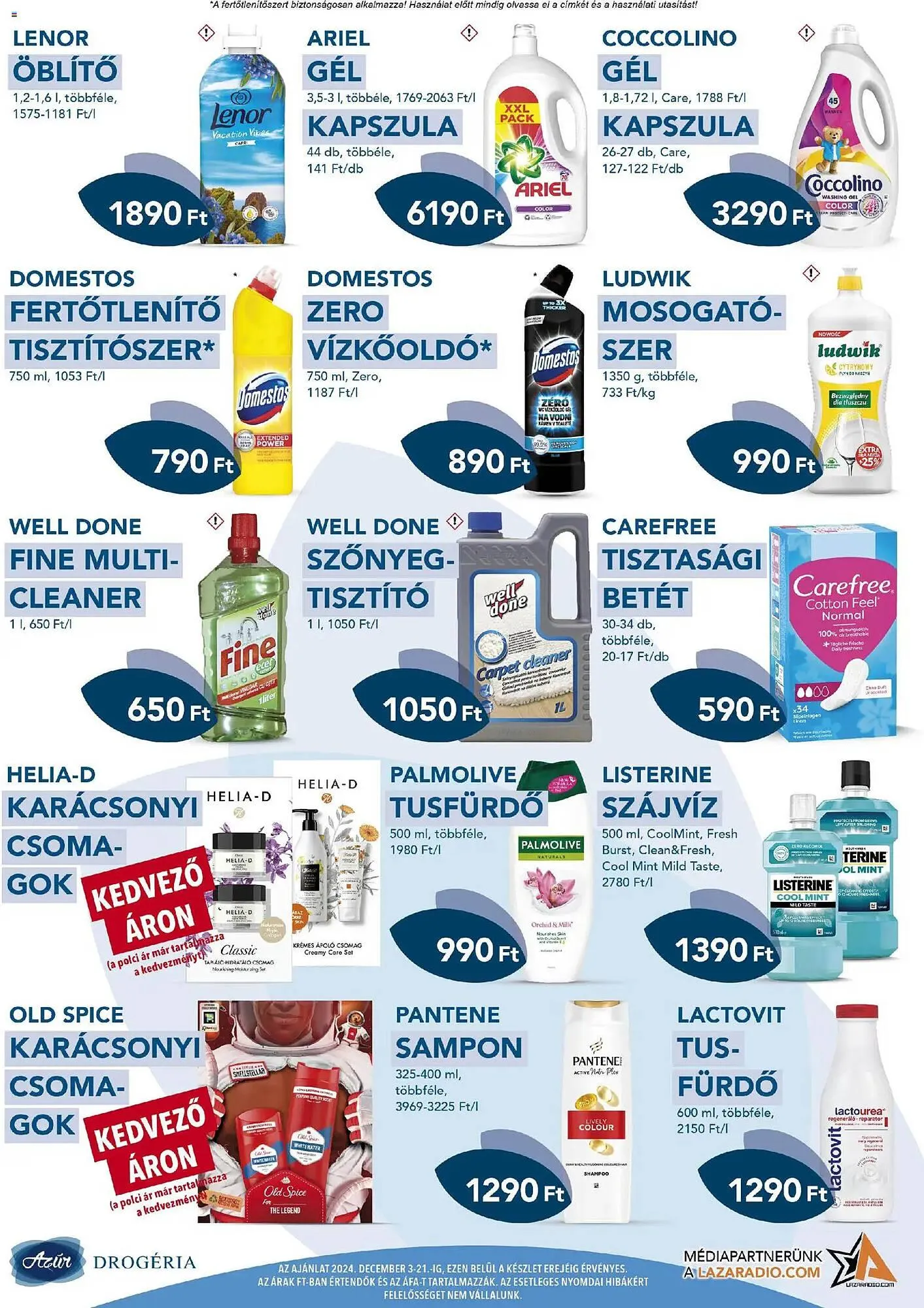 Katalógus Azúr akciós újság december 3.-tól december 21.-ig 2025. - Oldal 3