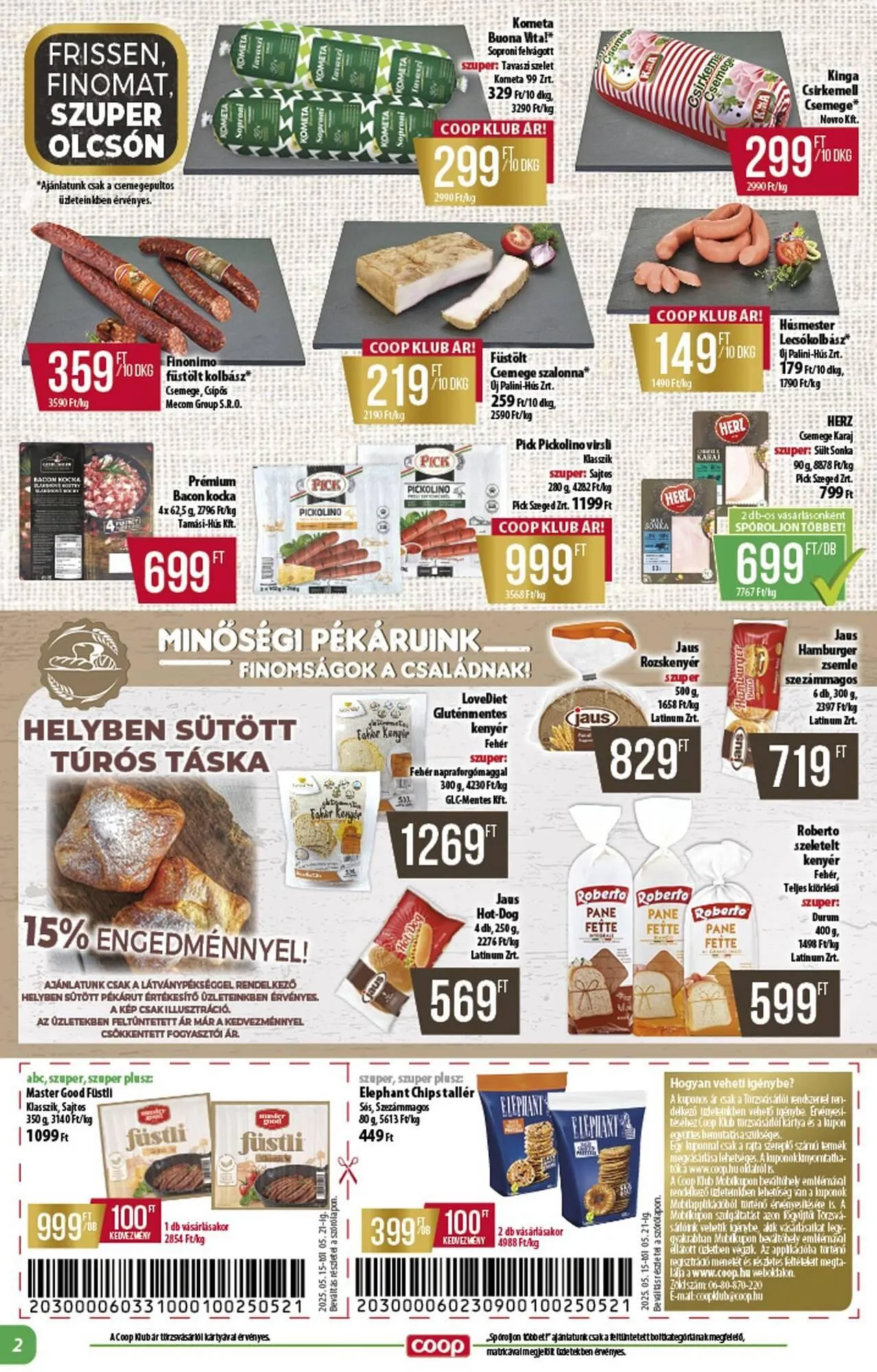 Katalógus Coop akciós újság május 15.-tól május 21.-ig 2025. - Oldal 2