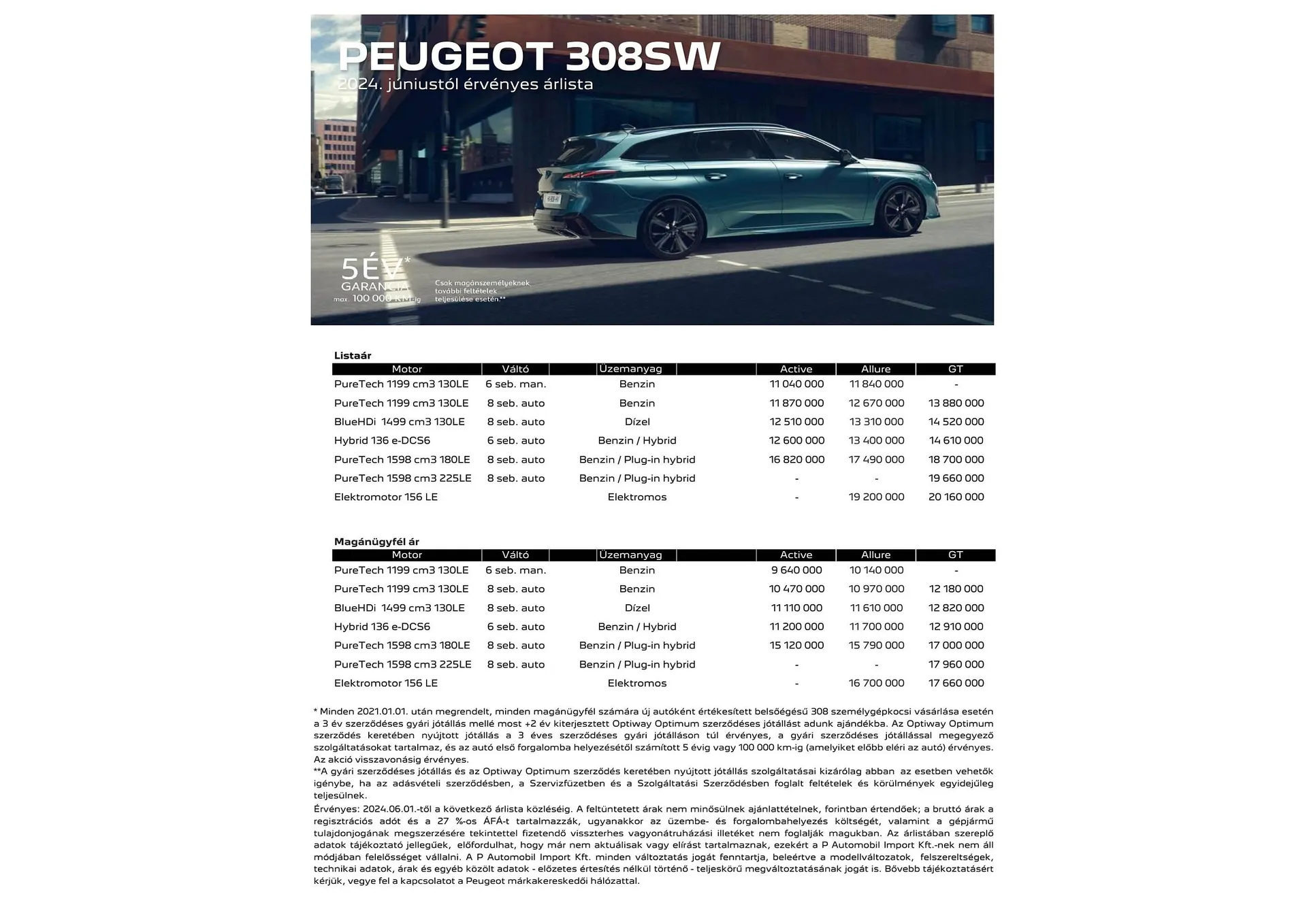 Katalógus Peugeot 308 akciós újság július 4.-tól december 31.-ig 2024. - Oldal 3
