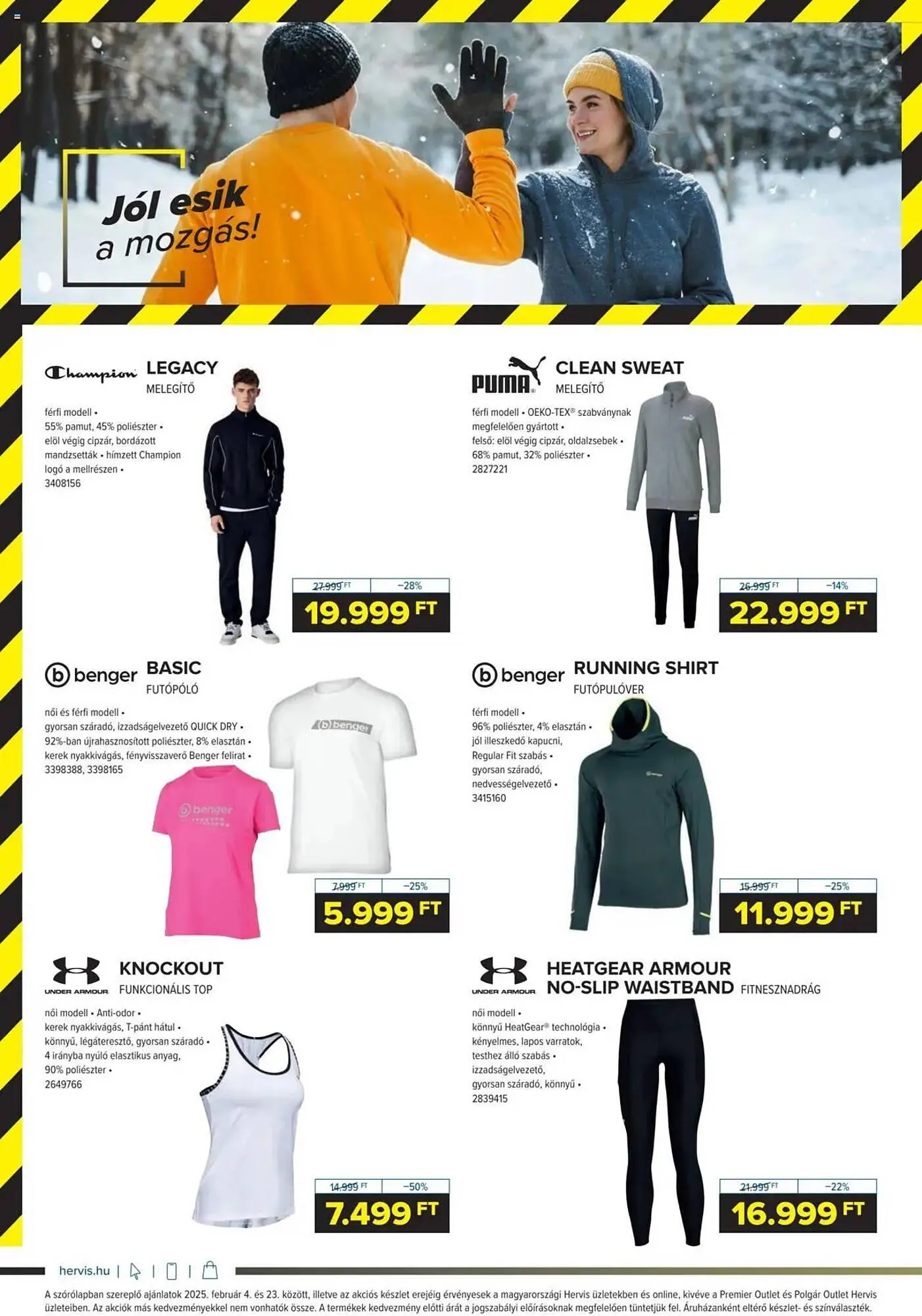 Katalógus Hervis akciós újság február 4.-tól február 23.-ig 2025. - Oldal 8