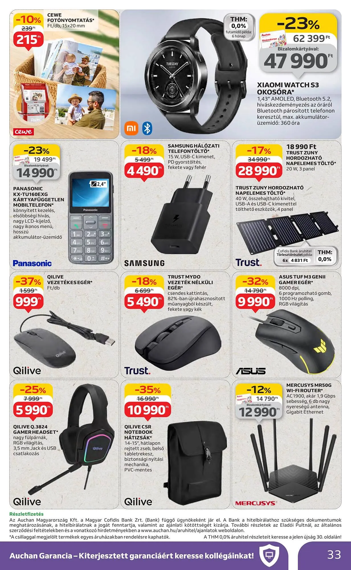 Katalógus Auchan akciós újság július 31.-tól augusztus 6.-ig 2025. - Oldal 33