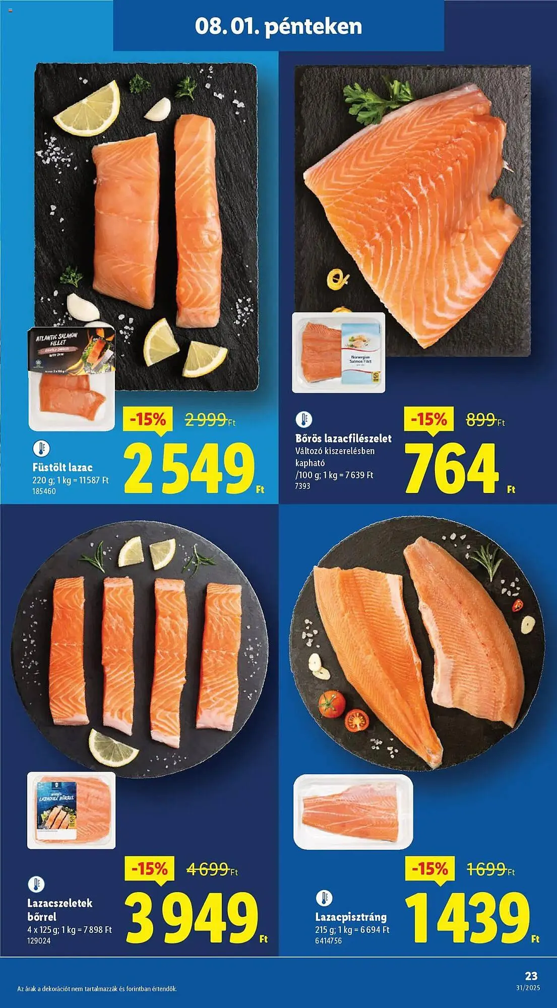 Katalógus Lidl akciós újság július 31.-tól augusztus 6.-ig 2025. - Oldal 23