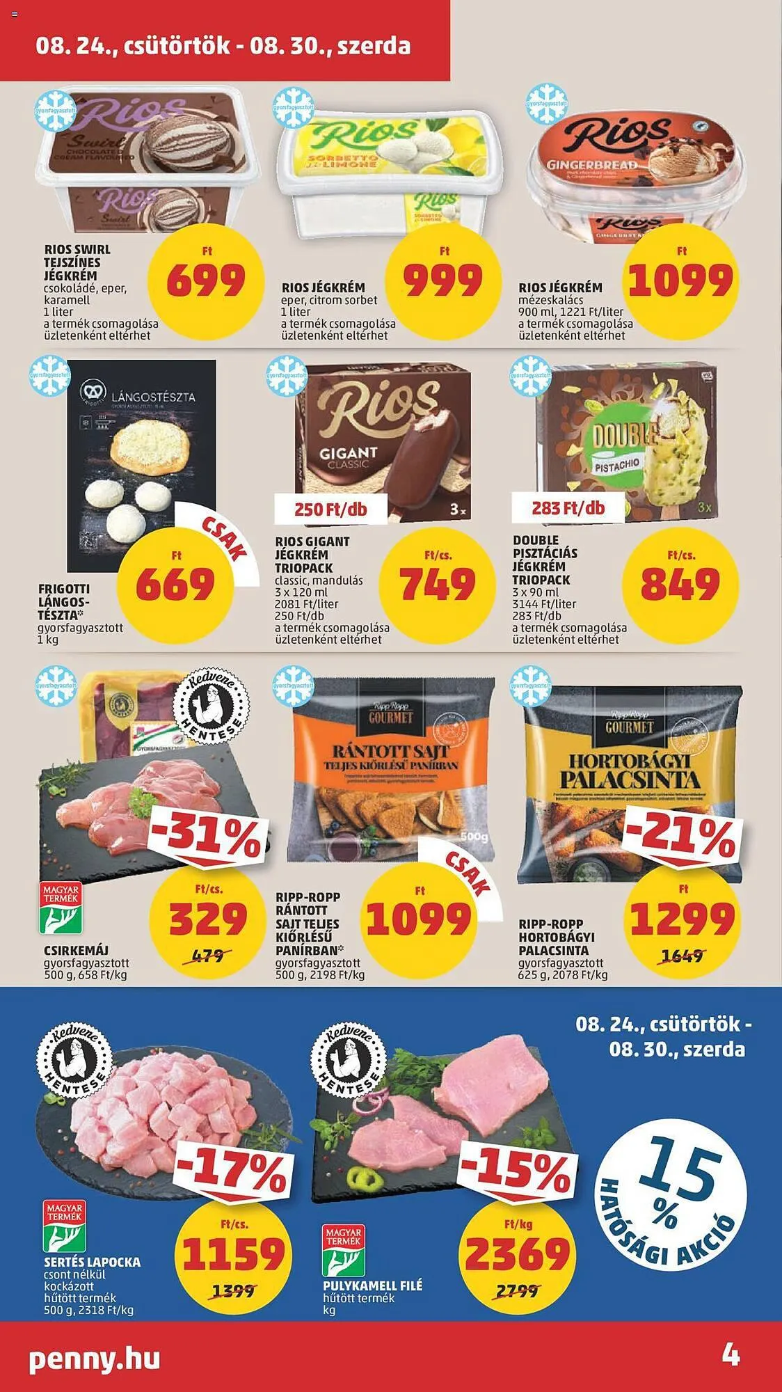 Katalógus PENNY akciós újság augusztus 24.-tól augusztus 30.-ig 2023. - Oldal 4