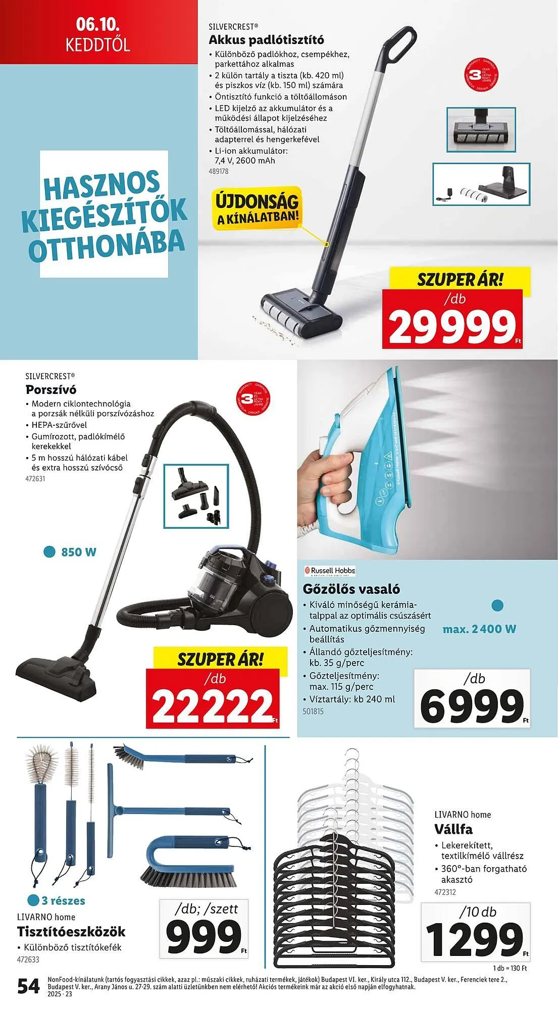 Katalógus Lidl akciós újság június 5.-tól június 11.-ig 2025. - Oldal 54