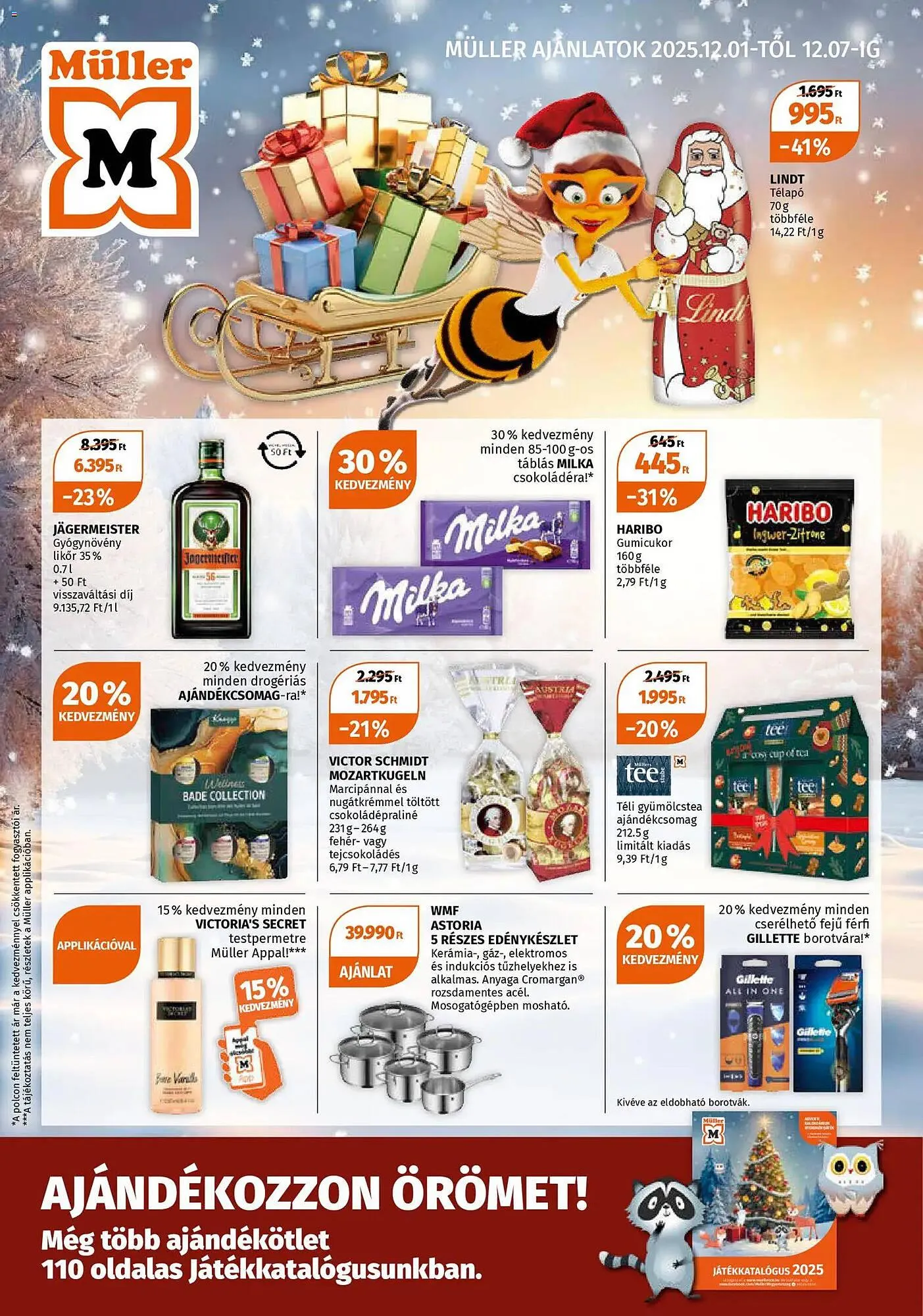 Müller akciós újság - 1