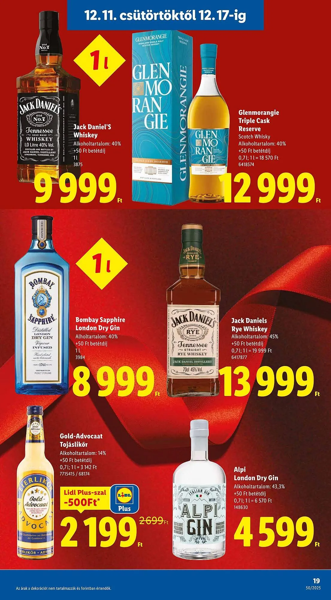 Katalógus Lidl akciós újság december 11.-tól december 17.-ig 2025. - Oldal 19