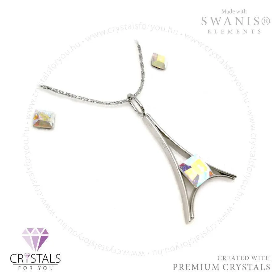 Eiffel torony szett Swanis® prémium kristállyal díszítve