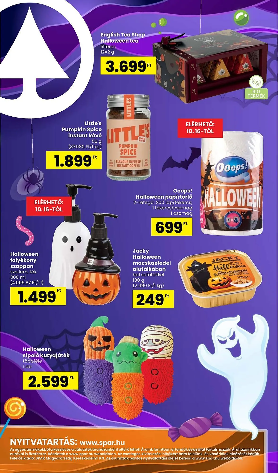 Katalógus Spar akciós újság október 2.-tól október 31.-ig 2025. - Oldal 10