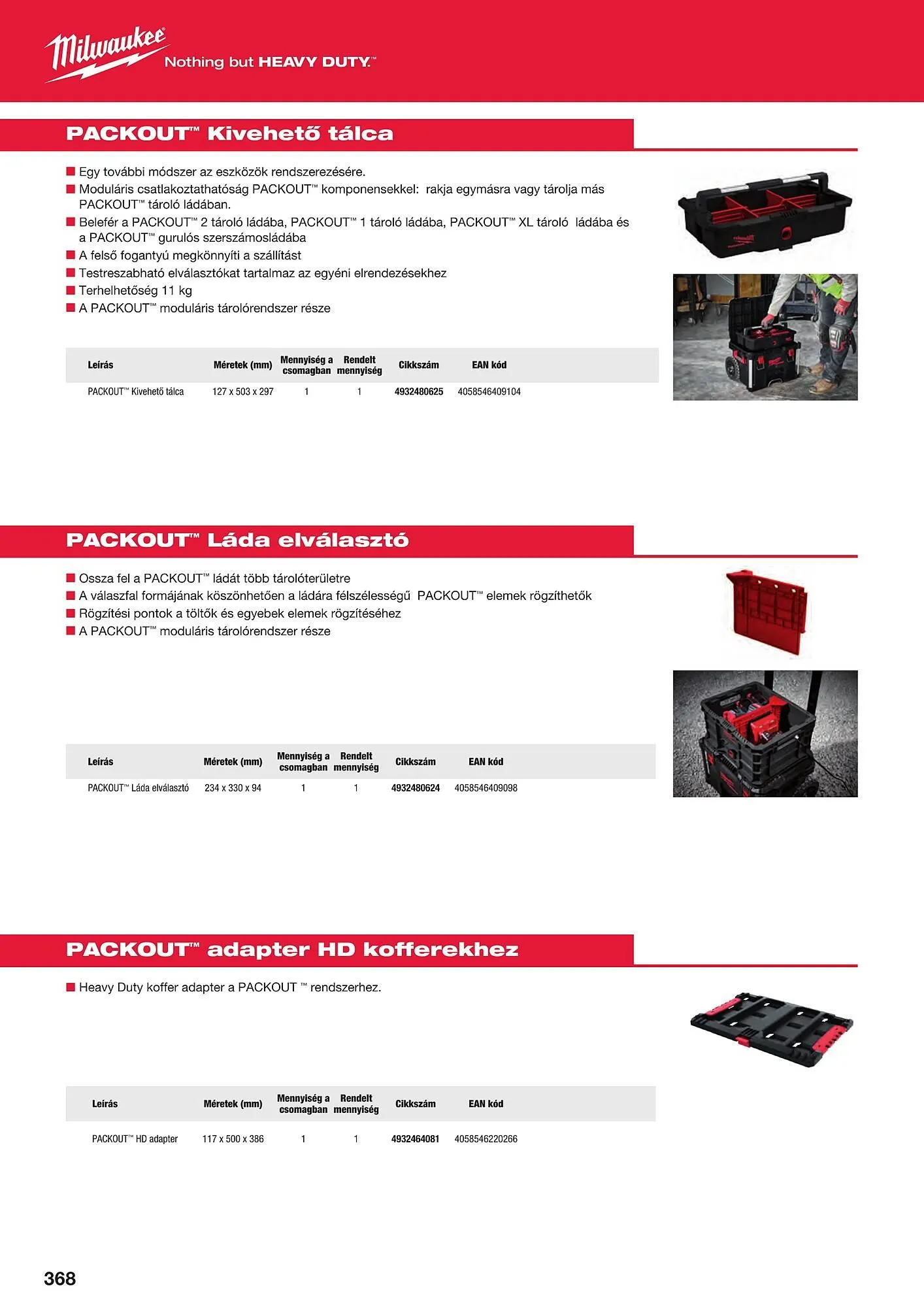 Katalógus Milwaukee akciós újság szeptember 16.-tól december 31.-ig 2025. - Oldal 368