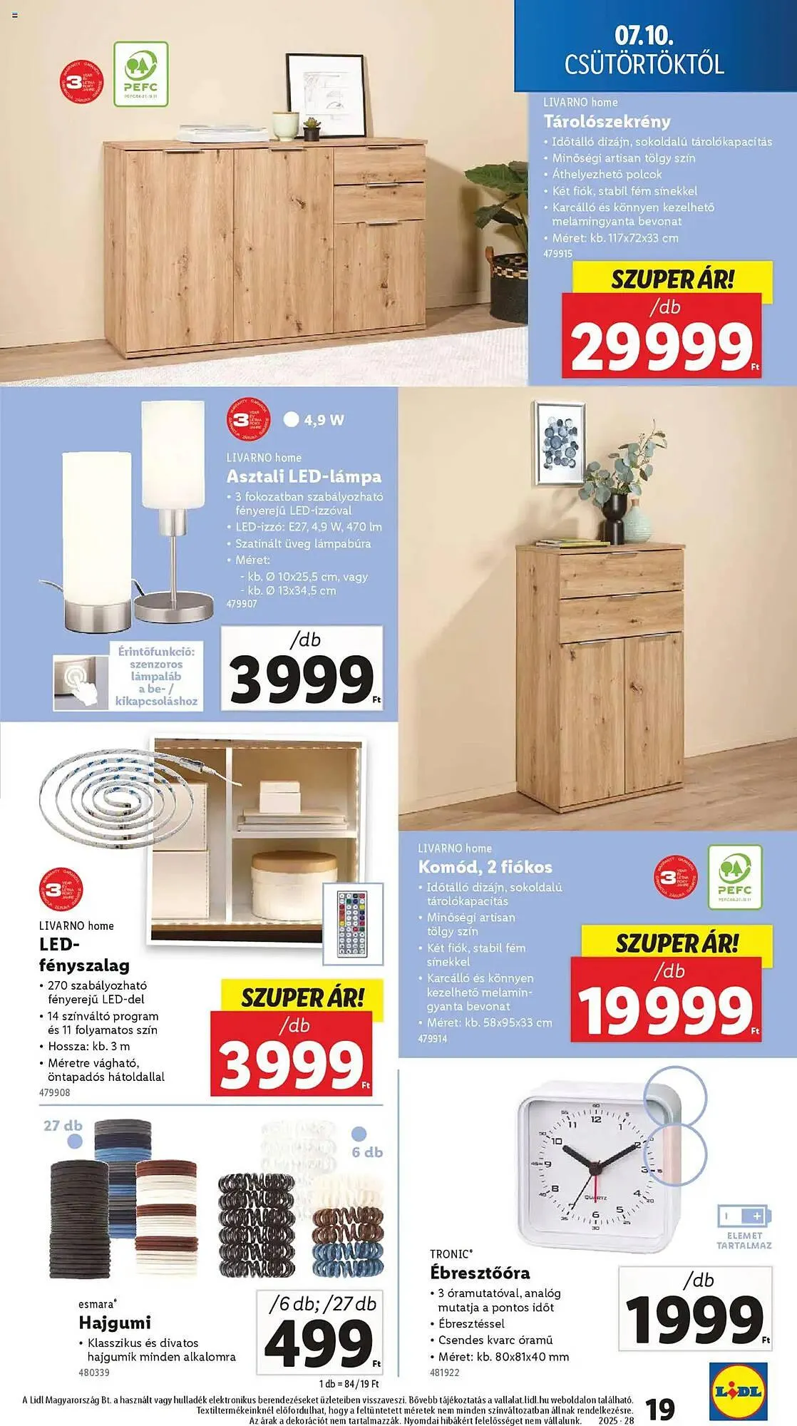 Katalógus Lidl akciós újság július 10.-tól július 16.-ig 2025. - Oldal 19