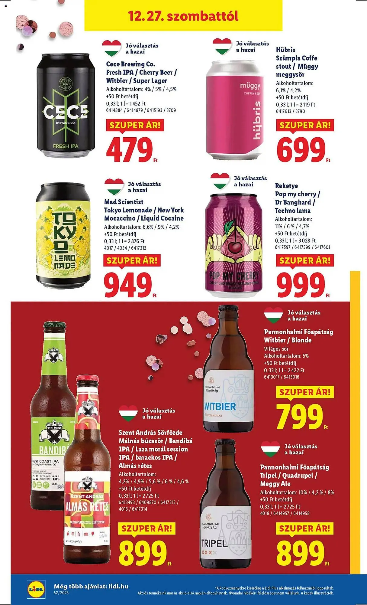 Katalógus Lidl akciós újság december 27.-tól december 31.-ig 2025. - Oldal 16