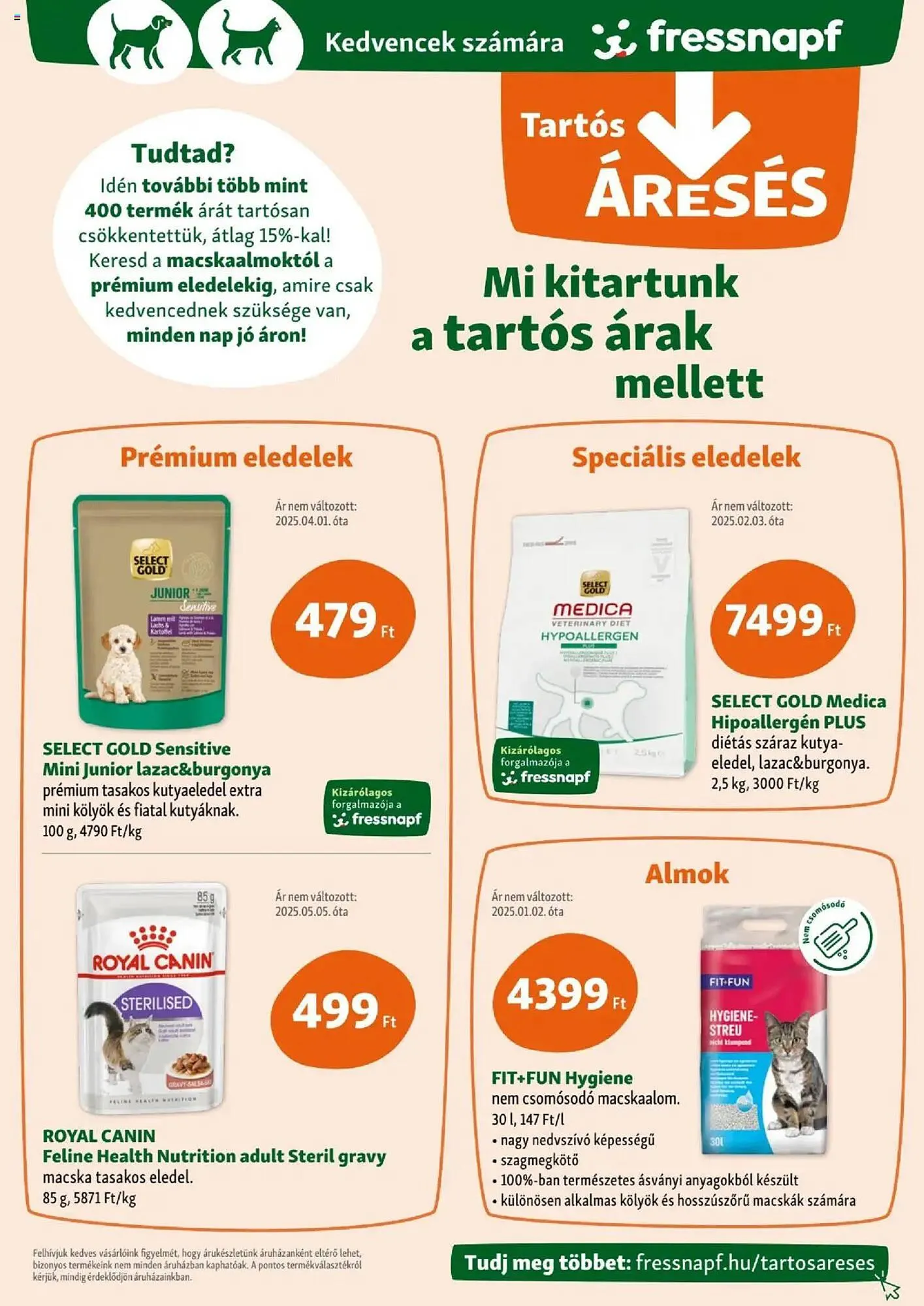 Katalógus Fressnapf akciós újság július 10.-tól július 31.-ig 2025. - Oldal 3