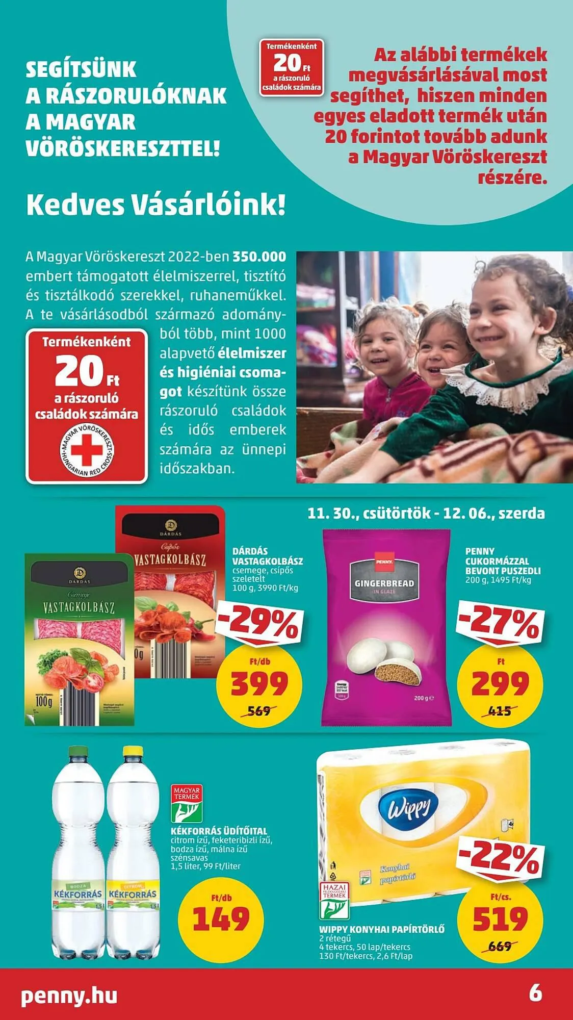 Katalógus PENNY akciós újság november 30.-tól december 6.-ig 2023. - Oldal 6