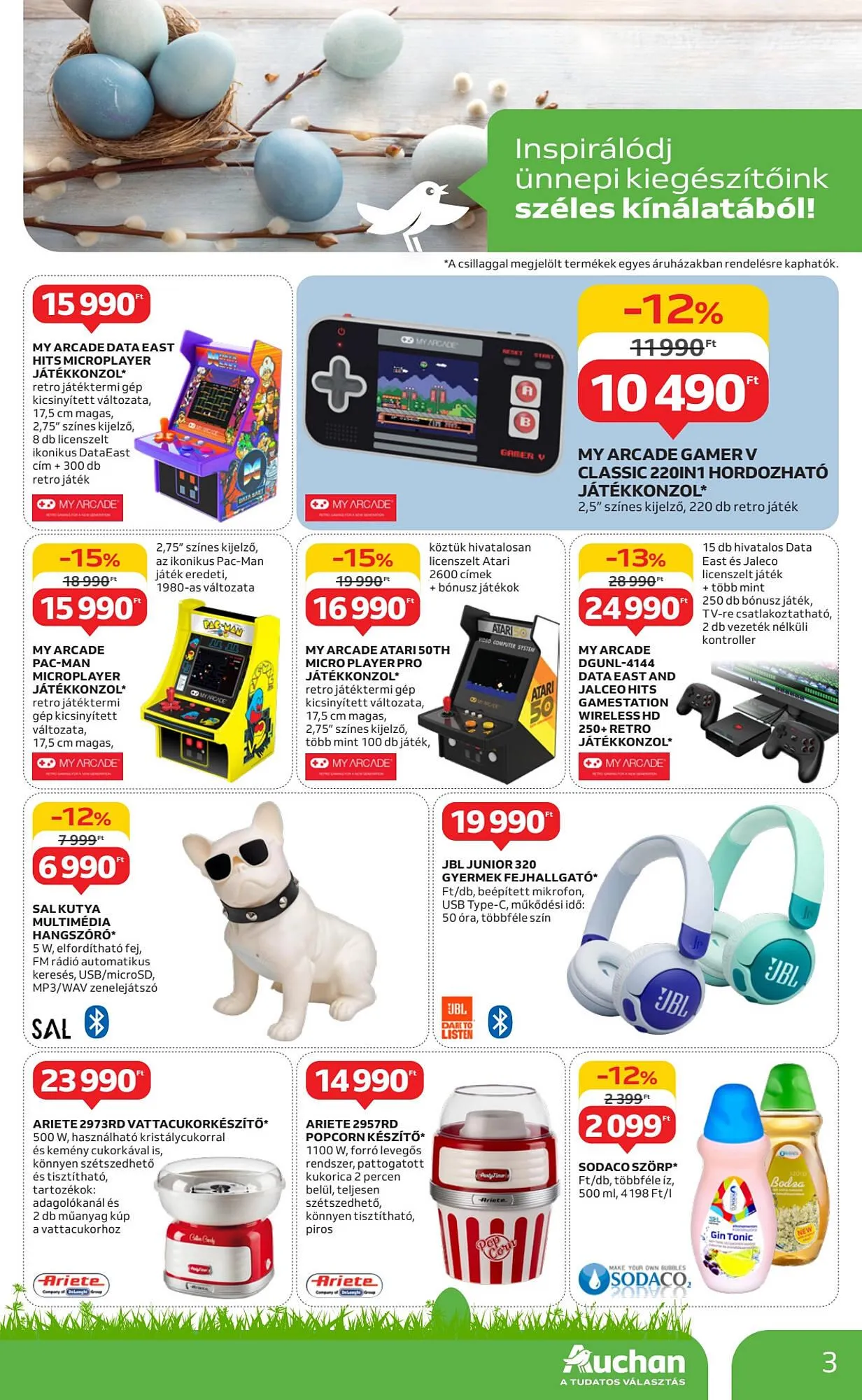 Katalógus Auchan akciós újság március 27.-tól április 16.-ig 2025. - Oldal 3