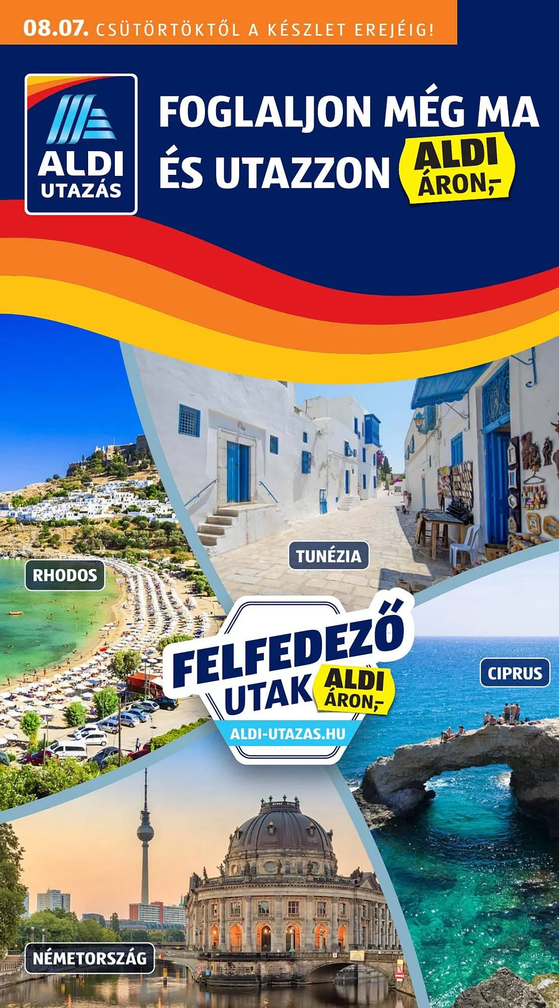 Katalógus ALDI akciós újság augusztus 3.-tól augusztus 14.-ig 2025. - Oldal 1