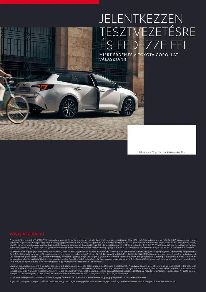 Katalógus Toyota Corolla TS MY24 augusztus 2.-tól március 2.-ig 2025. - Oldal 12