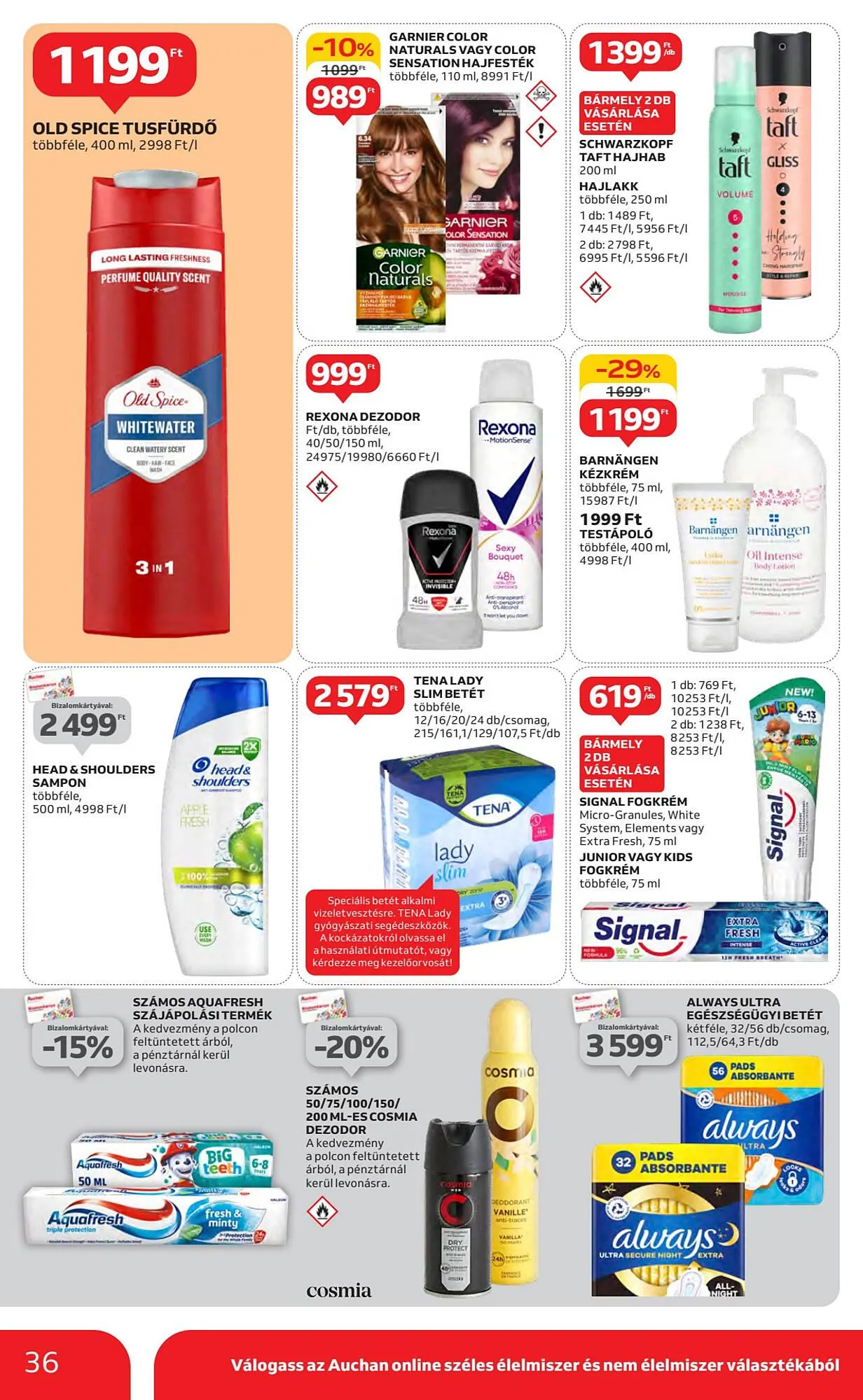 Katalógus Auchan akciós újság március 13.-tól március 19.-ig 2025. - Oldal 36