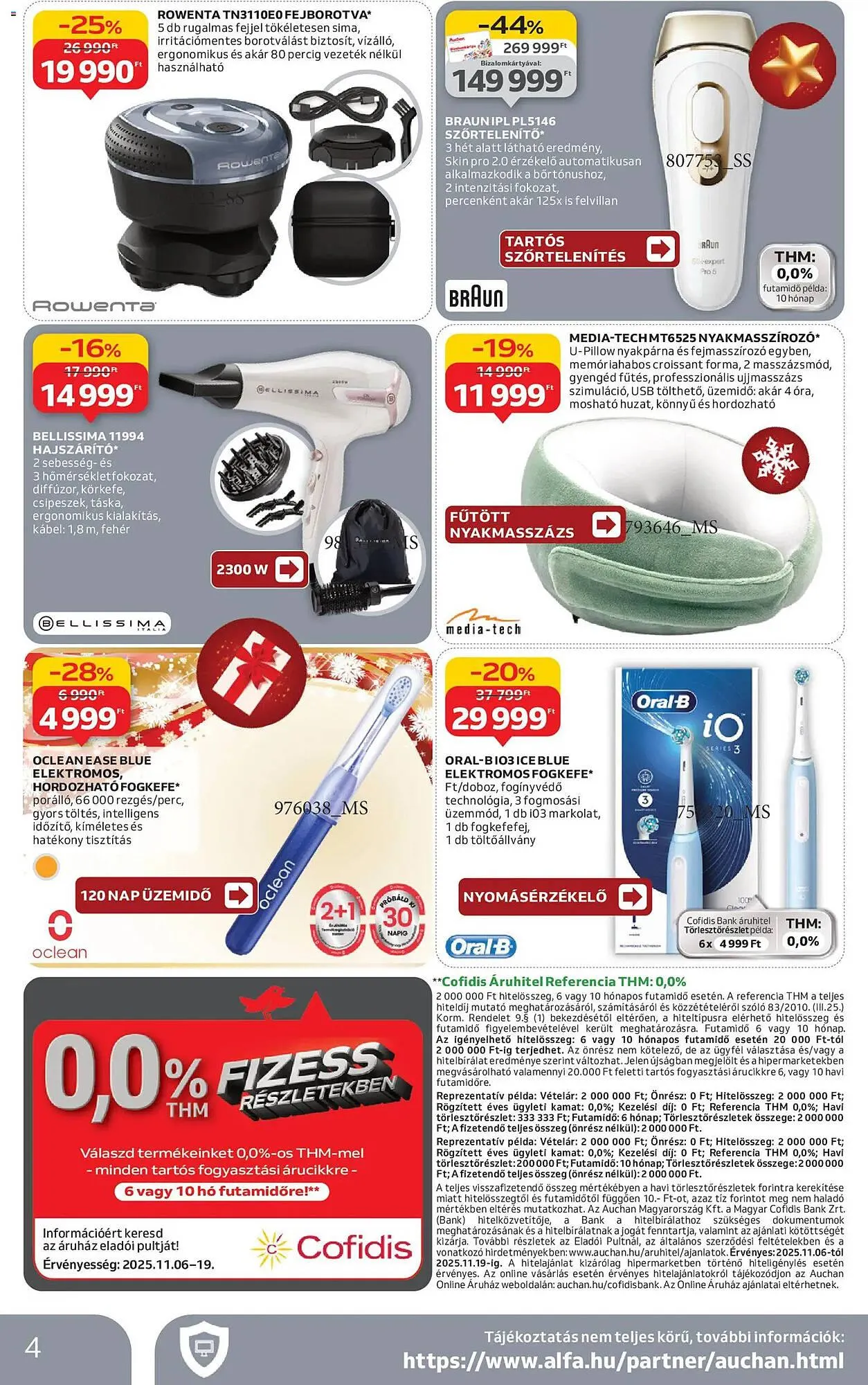 Katalógus Auchan akciós újság november 6.-tól november 19.-ig 2025. - Oldal 4