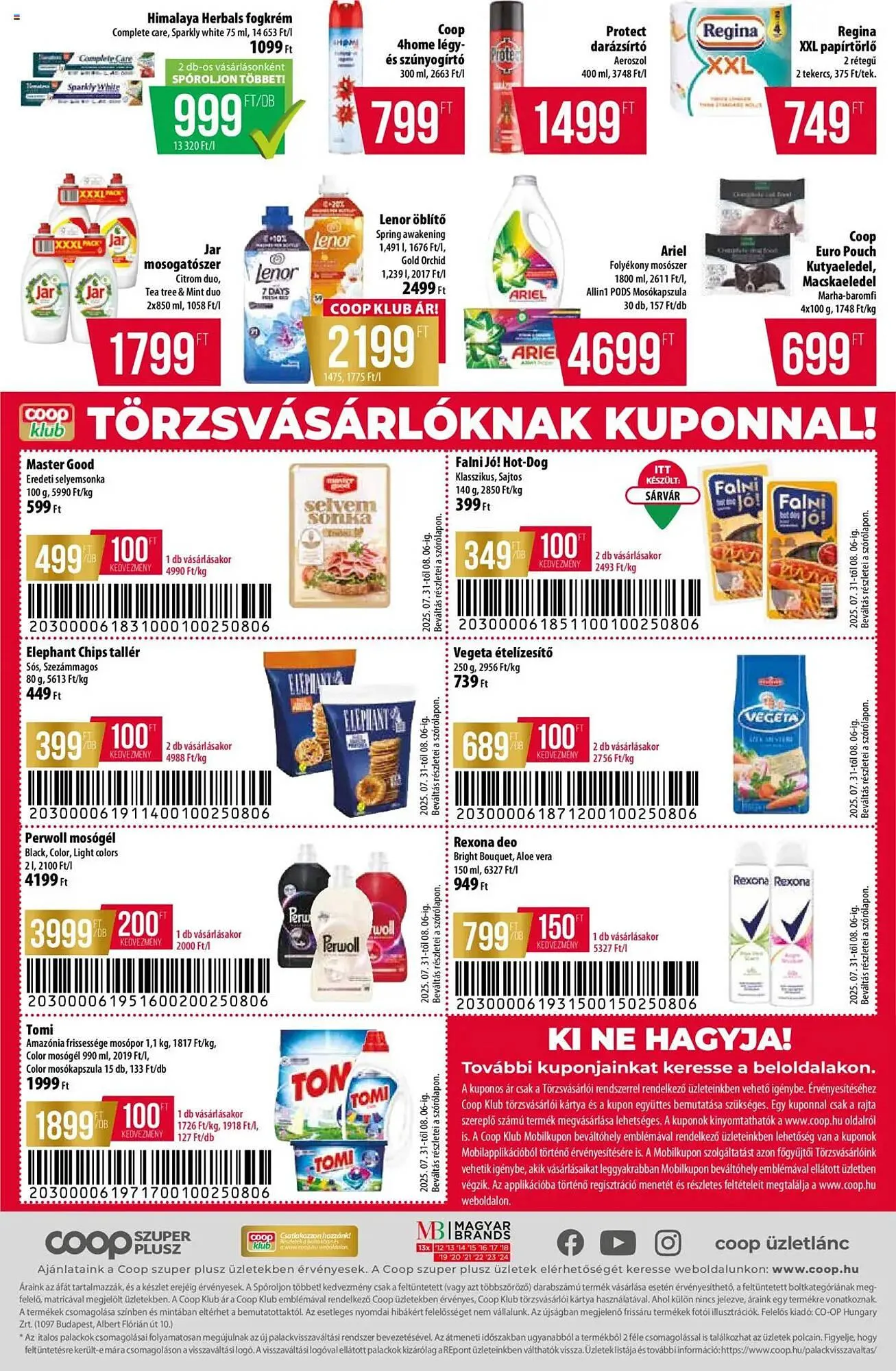 Katalógus Coop akciós újság július 31.-tól augusztus 6.-ig 2025. - Oldal 8