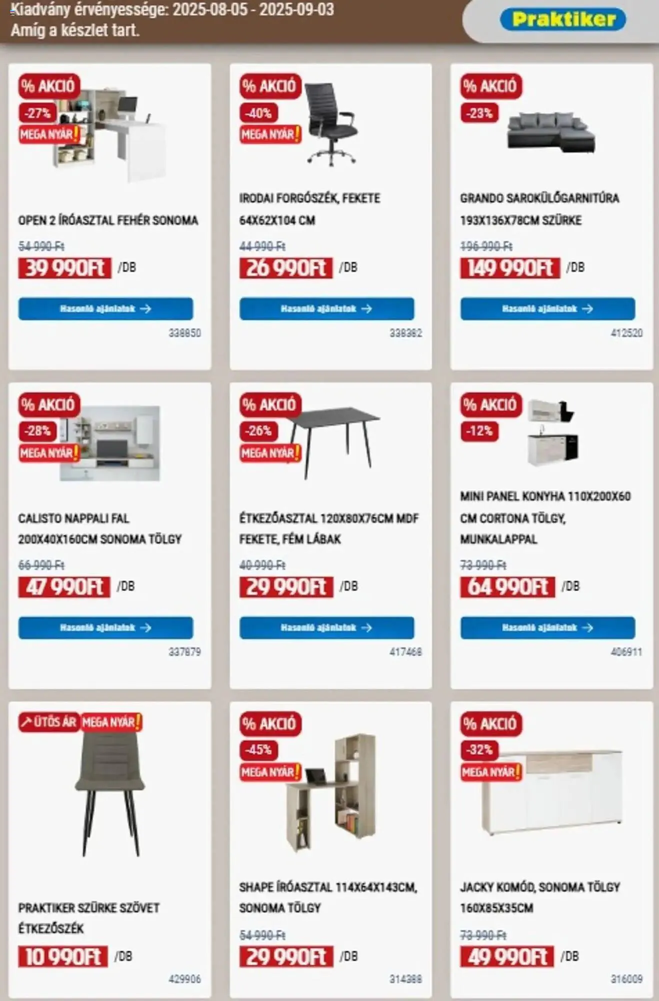 Katalógus Praktiker akciós újság augusztus 5.-tól szeptember 3.-ig 2025. - Oldal 9